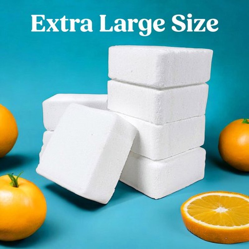 Citrus Shower Steamers Aromatherapy for Women- USA Made - Shower Bombs Aromatherapy for Women, Vapor Shower Tablets Aromatherapy, Menthol Shower Scent Steamers Cold and Flu, Organic Shower Steamer