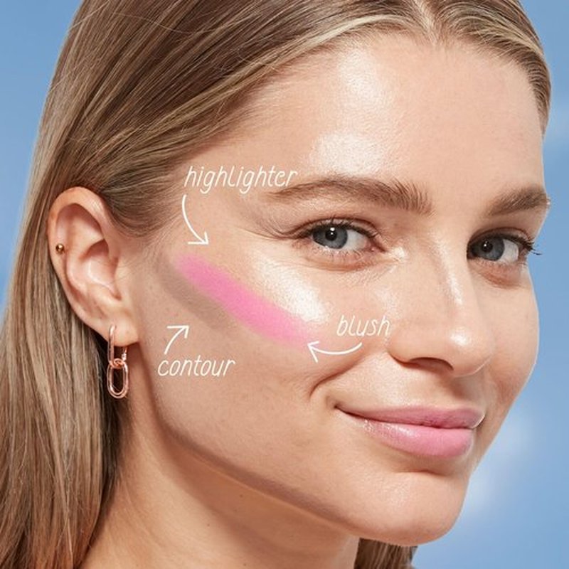 CoverGirl Trublend Skin Enhancer Balm, 140 Carved, Contour Stick, Vegan Formula, Easy to Use, Glides on Effortlessly, Non-Greasy, Doesn't Crease, 0.21oz
