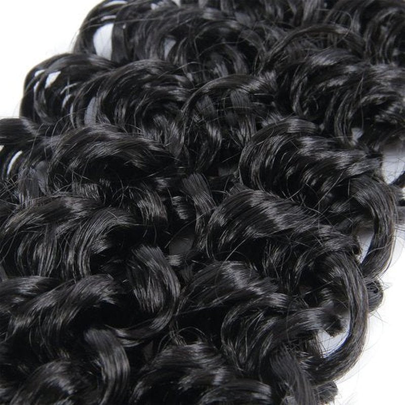 18inch Synthetic Deep Twist Crochet hair Bohemian Crochet Braids Natural Black Deep Wave Braiding hair Extensions (5Packs,1B)