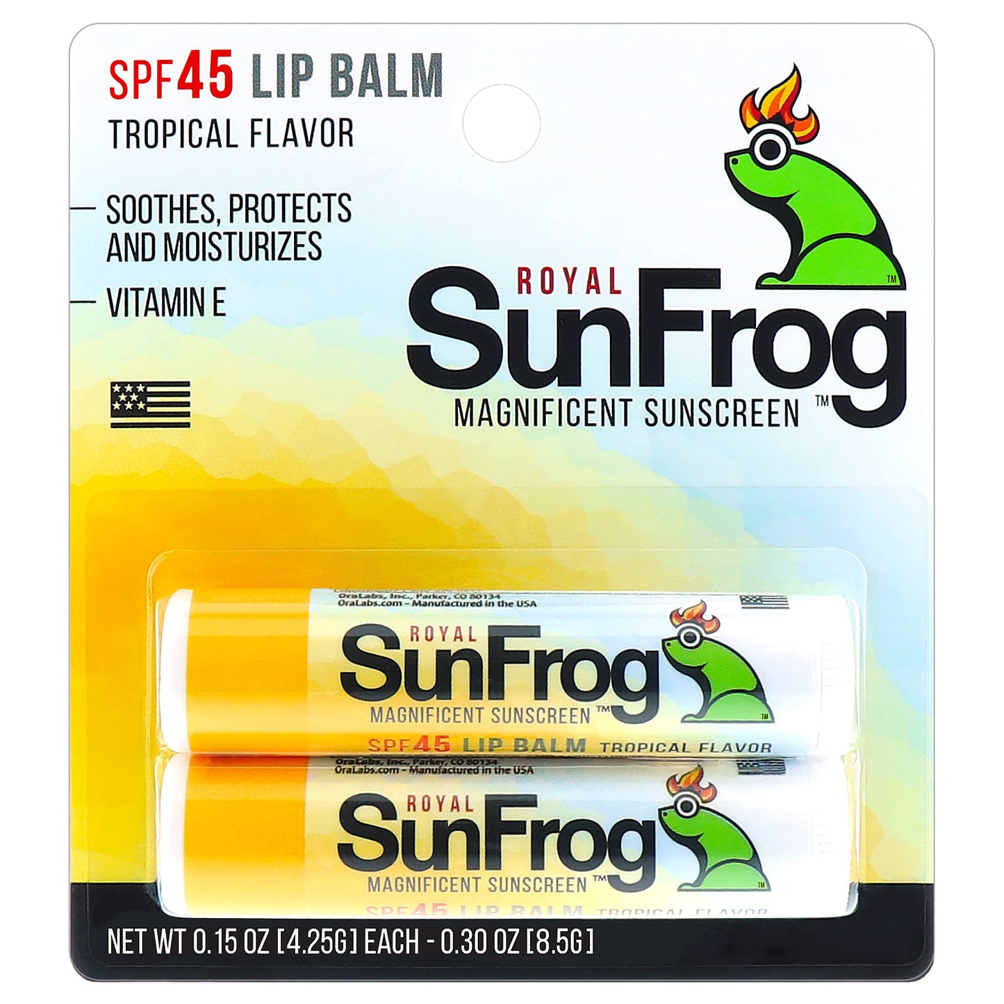 Royal SunFrog | All Natural SPF-50 Sunscreen Mineral Stick | 100% Vegan, Broad Spectrum UVA + UVB, Roll On Sunscreen Stick for Face & Body (1.5oz/43g)