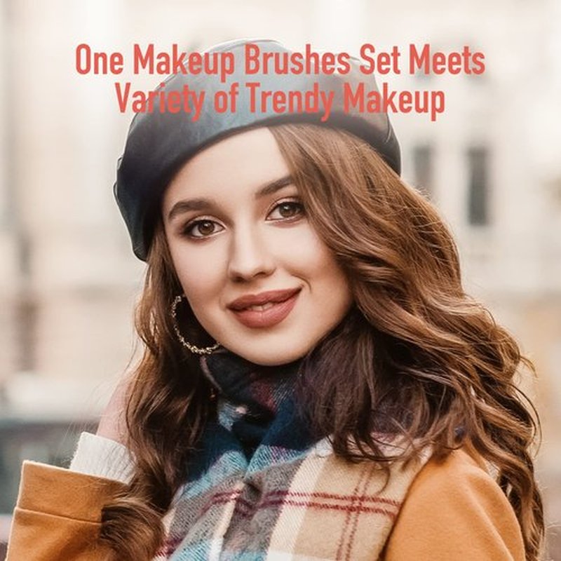 Makeup Brushes Makeup Brush Set - 16 Pcs BESTOPE PRO Premium Synthetic Foundation Concealers Eye Shadows Make Up Brush,Eyeliner Brushes(RoseGold) (Pack of 2)