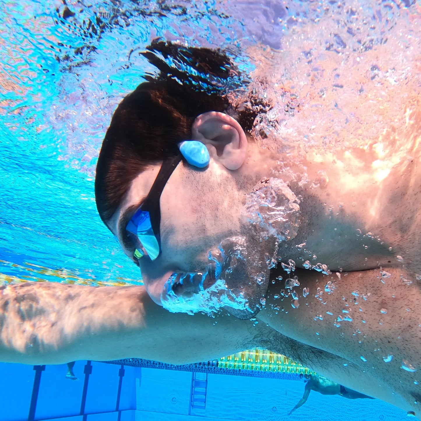Underwater Audio Swimbuds Bone Conduction 2 Waterproof Swim Player, 16GB