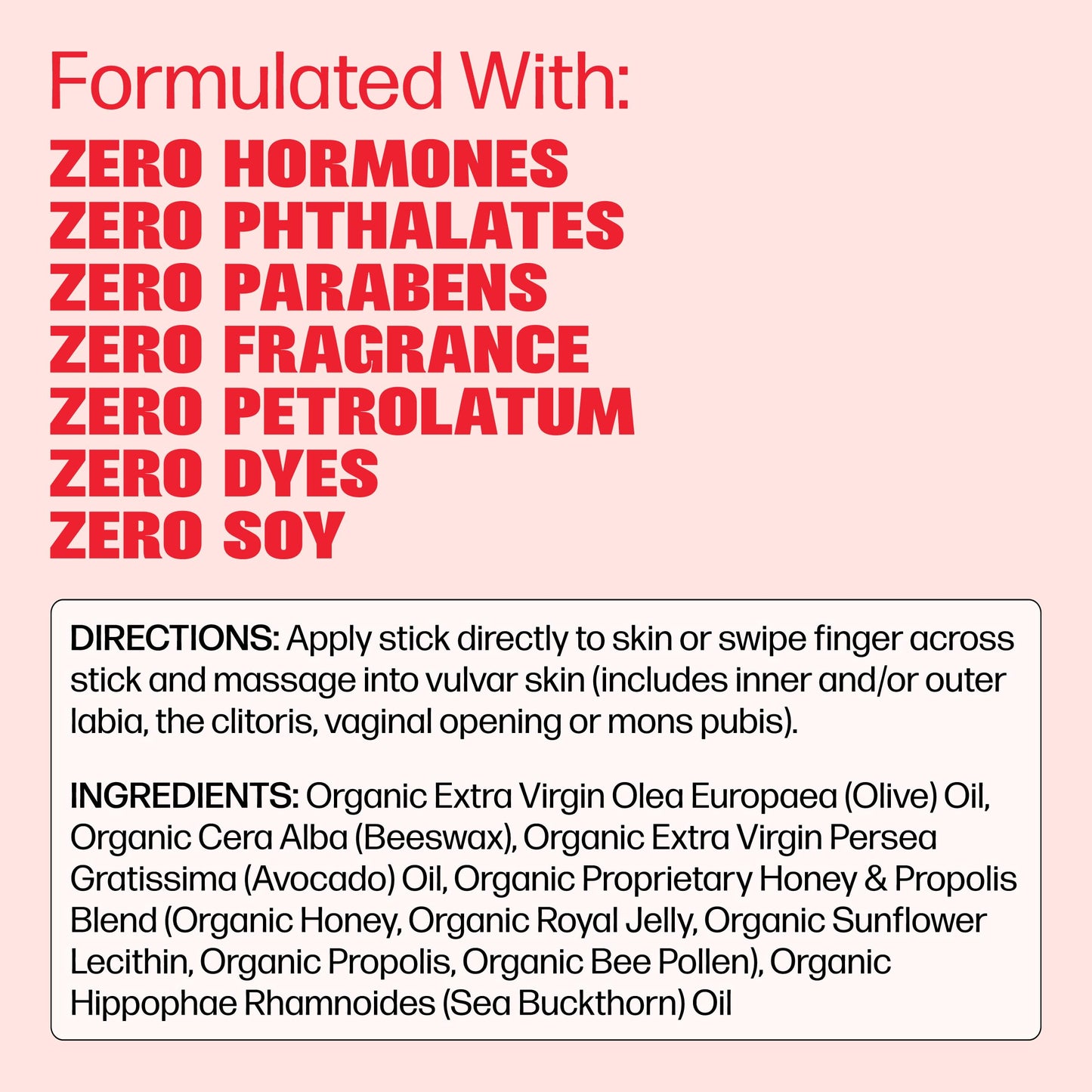VMAGIC by Medicine Mama Lips Stick – Travel Size Organic Vulva Balm – Hormone Free Skin Care, Vaginal Moisturizer for Women – 15 ml