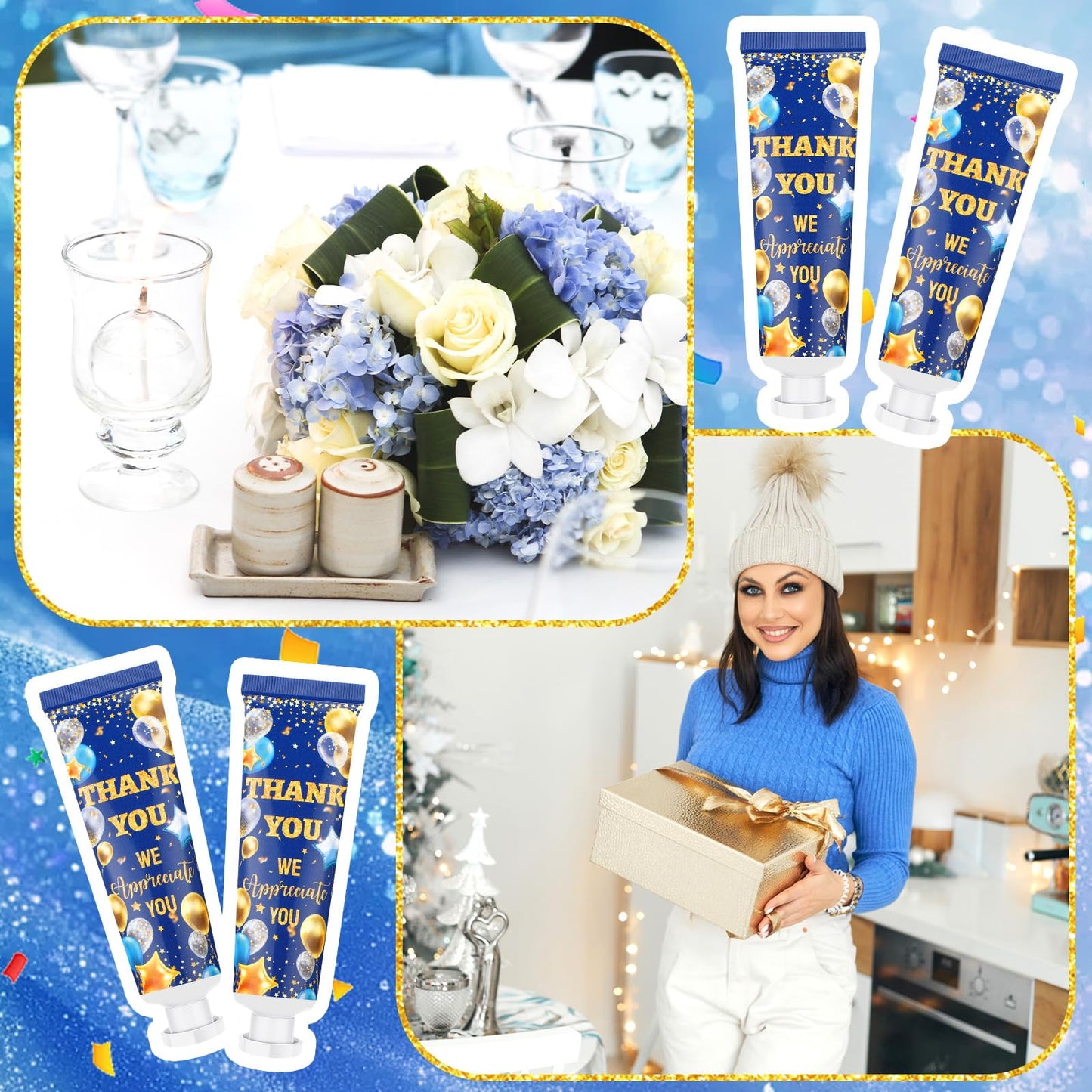 Leelosp 50 Pack Employee Appreciation Gifts Bulk Hand Cream We Appreciate You Gift for Guests Thank You Favors for Women Coworkers Staff Team Teacher Nurse