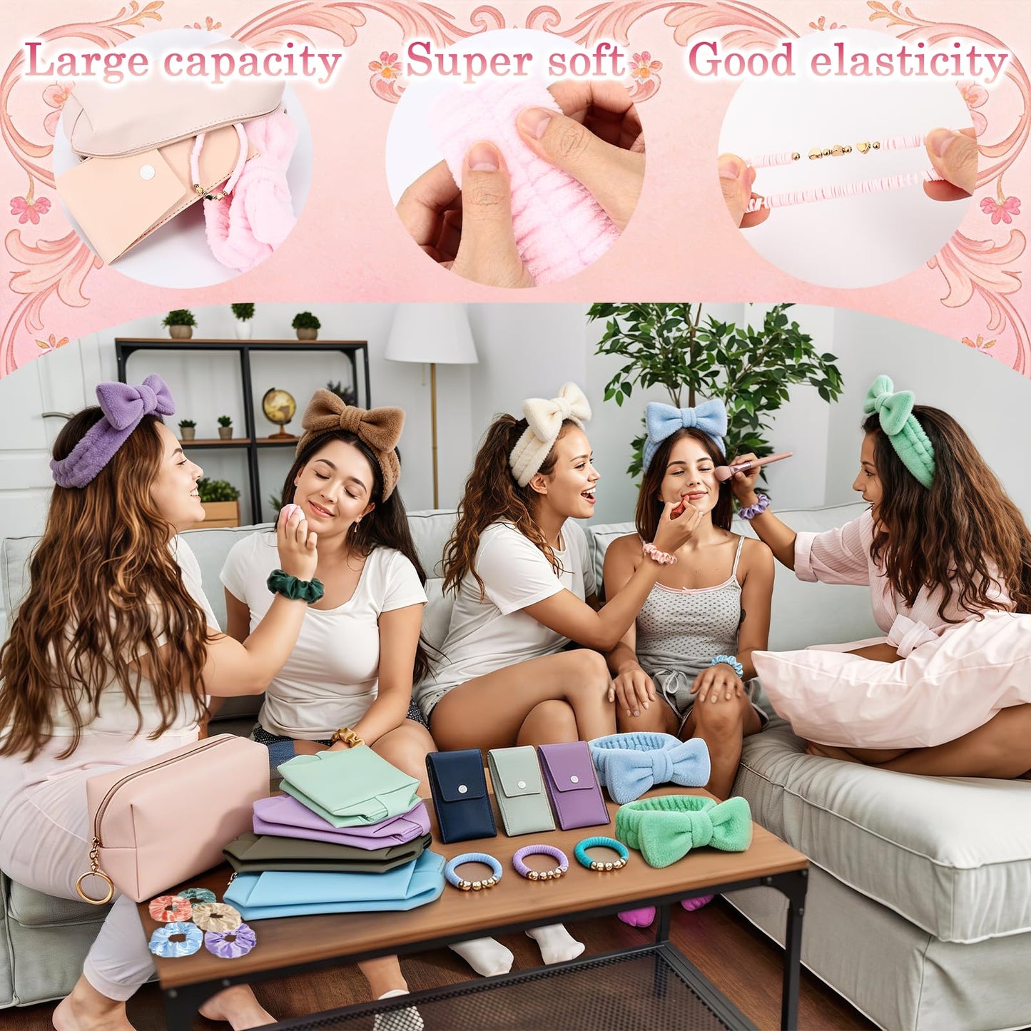 MEPIG Spa Party Supplies for Girls