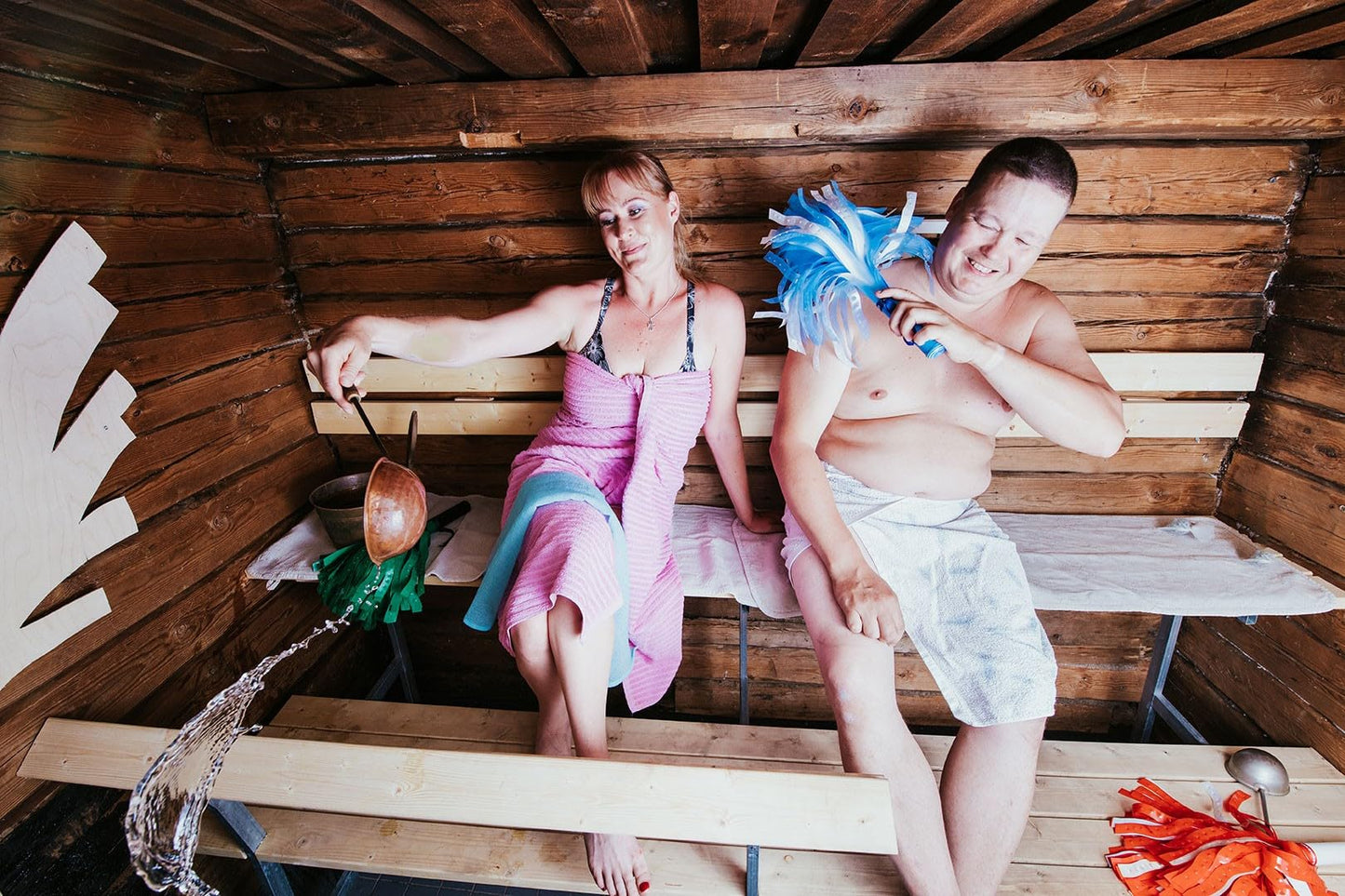 Relax Saunavihta, Handmade Finnish Sauna Whisk, Nordic Sauna Accessories Banya Venik for Massage