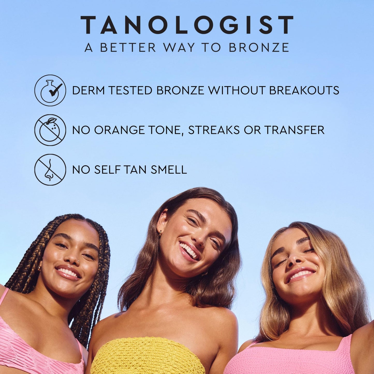 Tanologist Self Tan Face Mist, Medium Shade, Hydrating Tanning Spray, Streak-Free, Radiant Finish, Paraben-Free, No Fake Tan Smell, for All Skin Types, 3.38 fl. oz/100 ml Bottle