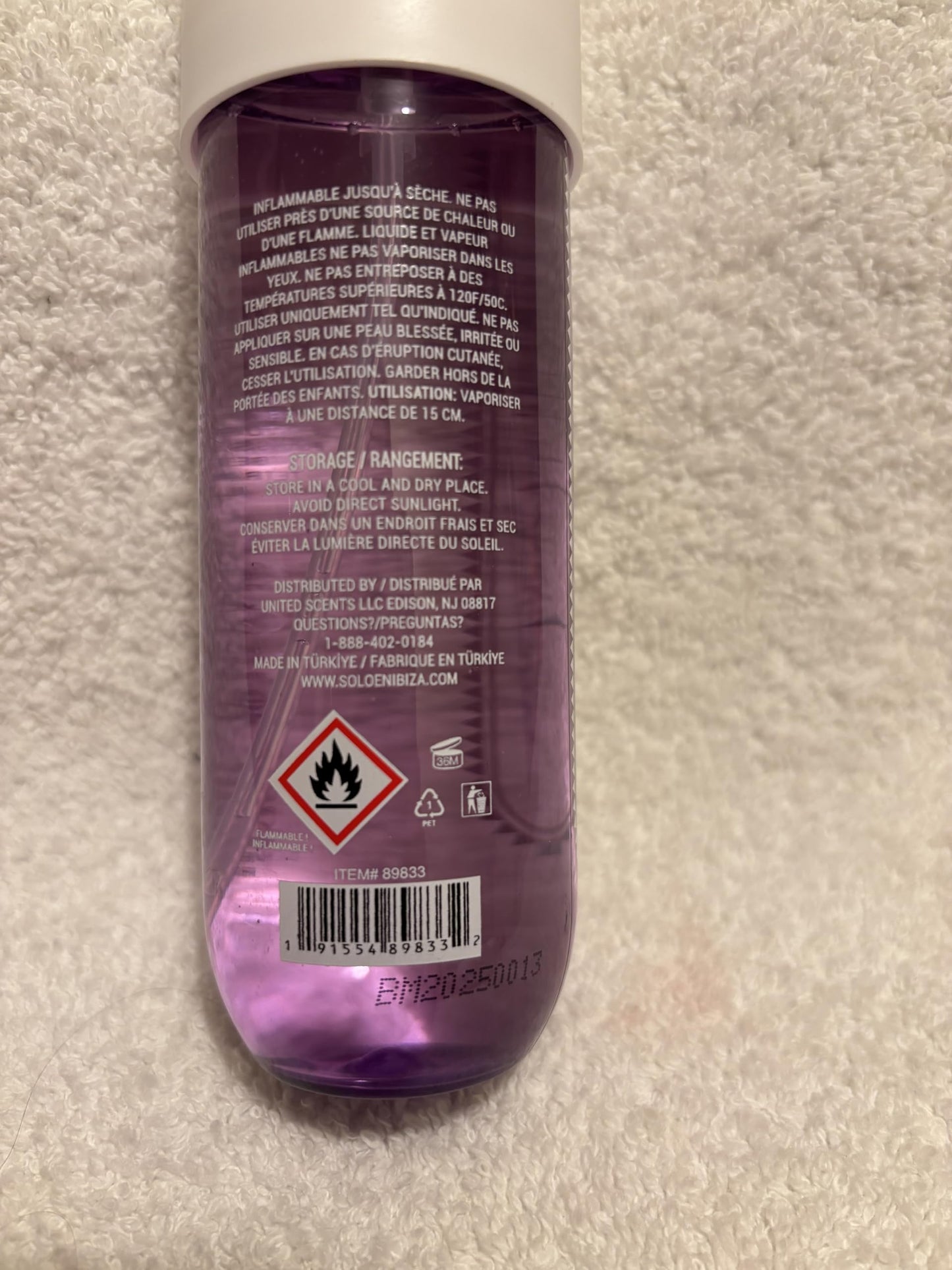 Solo en Ibiza Granada Groove Fragrance Body Mist Spray
