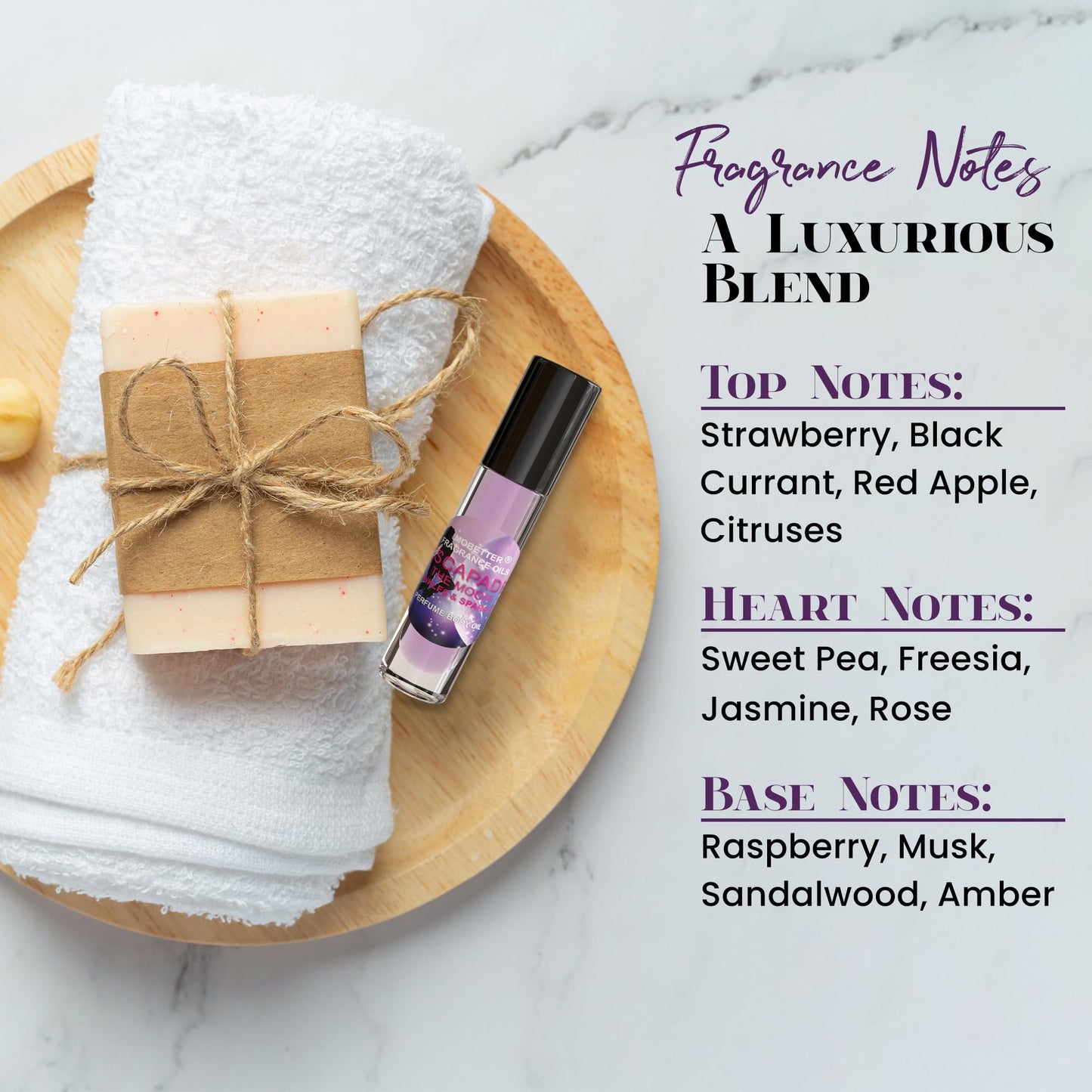MOBETTER FRAGRANCE OILS Escapade The Moon Twinkle and Sparkles Women Perfume Body Oil