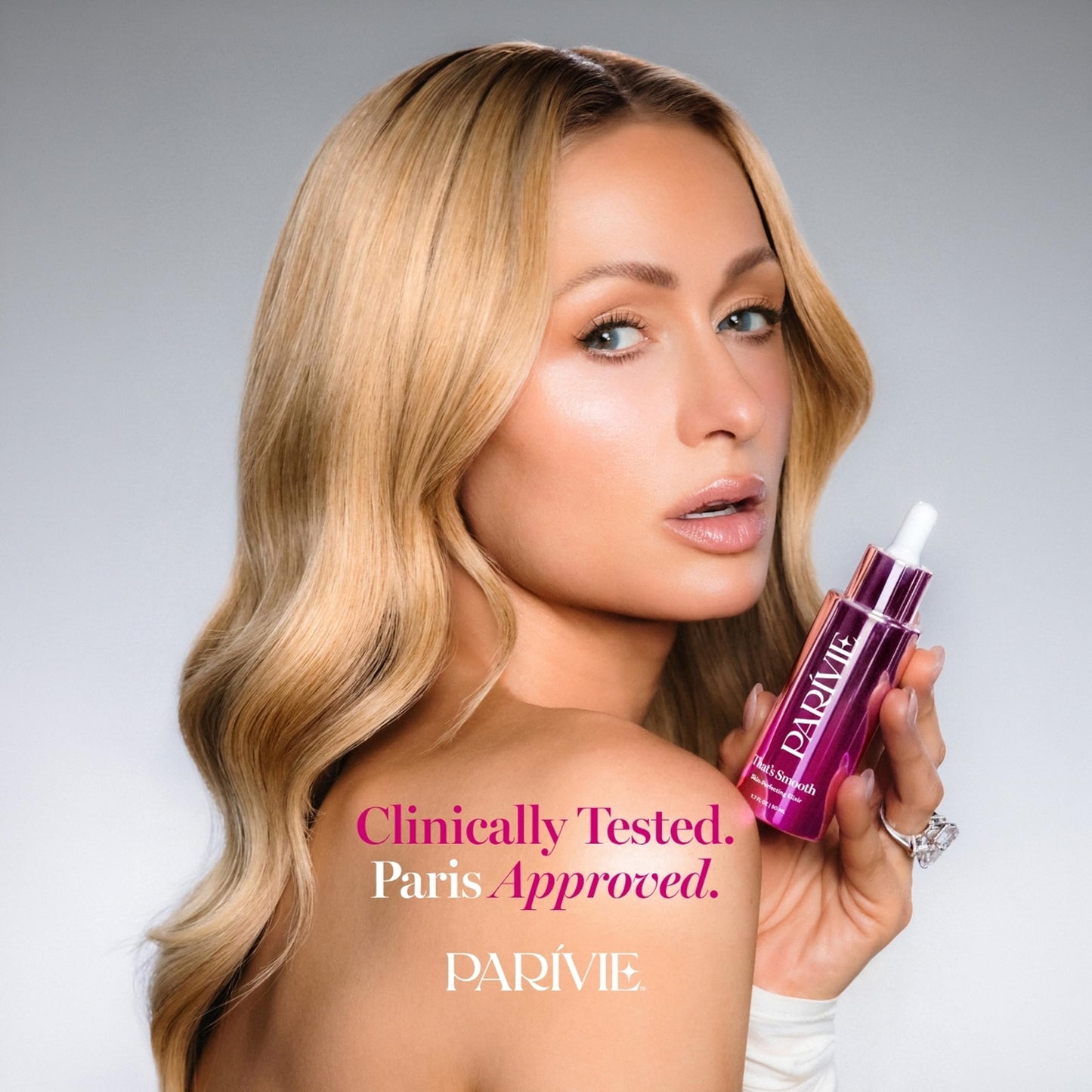Parivie That’s Smooth Skin-Perfecting Elixir – Lightweight Brightening Essence with AHA Fruit Acids, Beta Glucan & Arginine – Visibly Brightens and Smooths Skin Tone – 1.7 fl oz
