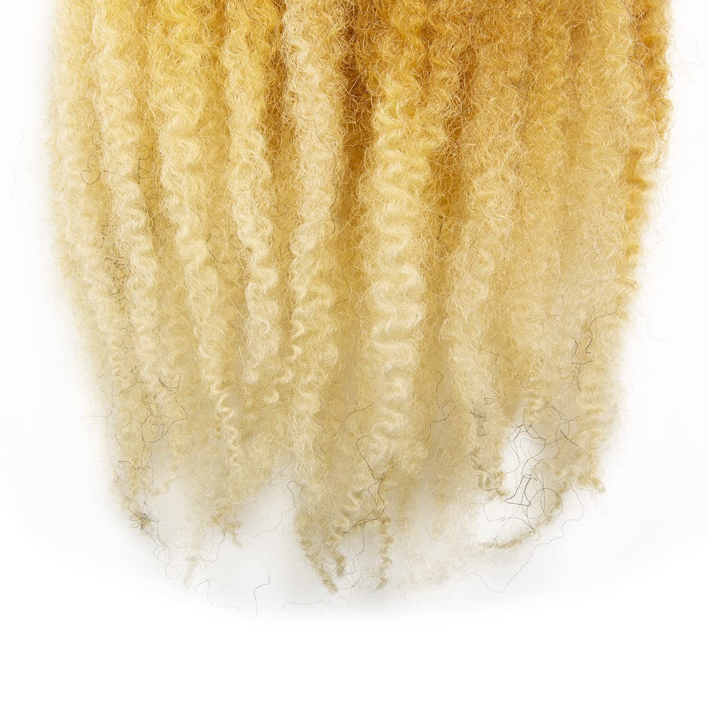 Marley Hair 18 Inch Marley Twist Hair Afro Twist Marley Braiding Hair for Faux Locs Crochet Hair Synthetic Hair Extensions(6Packs,1B/27/613, 18inch)
