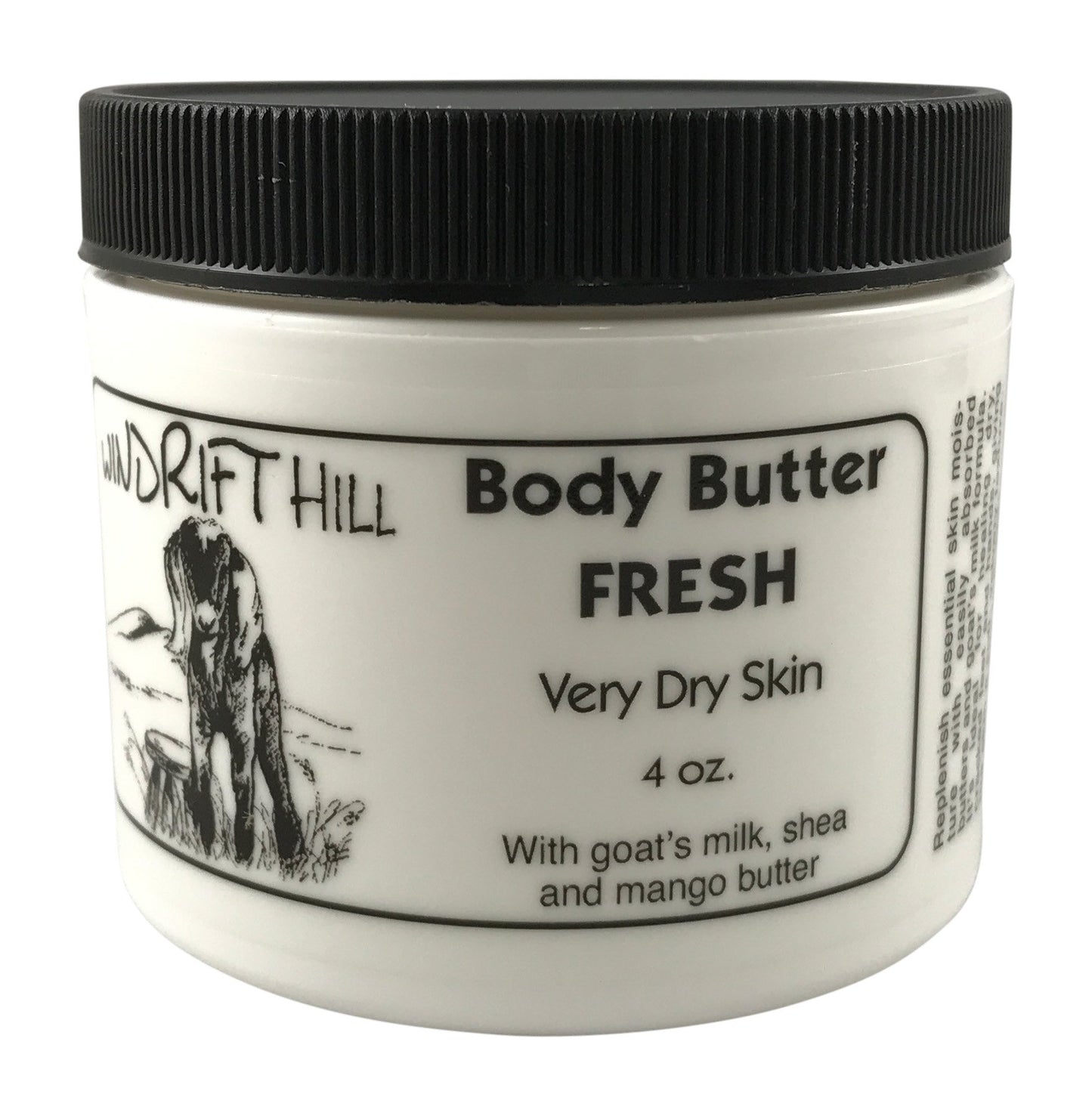 Windrift Hill Body Butter for Very Dry Skin (Fresh (lily and grapefruit))