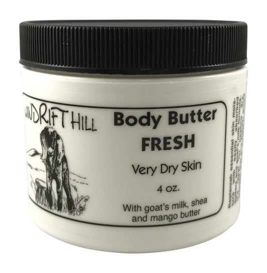 Windrift Hill Body Butter for Very Dry Skin (Fresh (lily and grapefruit))