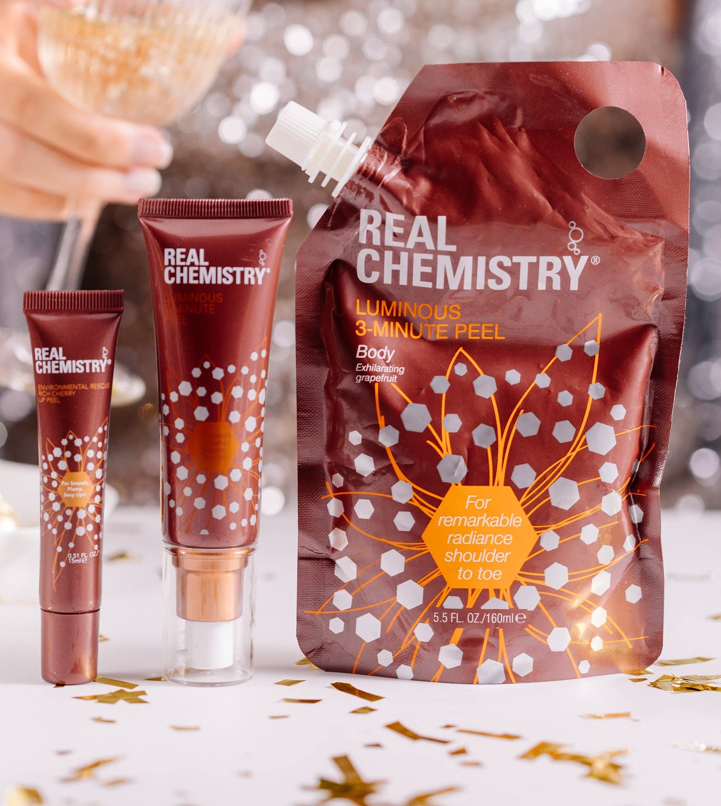 Peel everything! For camera-ready lips, face, and body