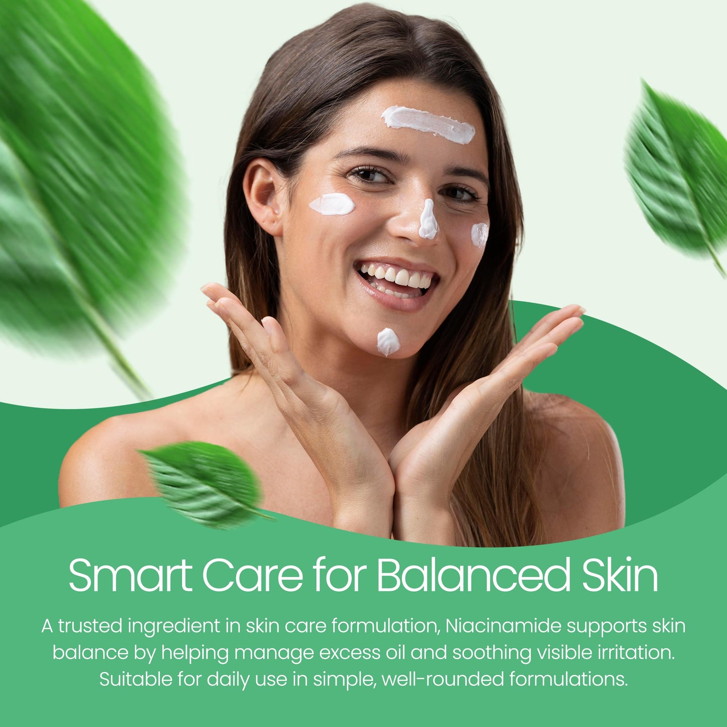 Talsen Chemicals Pure Niacinamide Powder for Skin Care (Vitamin B3) DIY Niacinamide Serum, Niacin Powder (2 Ounce / 56 Gram) Cosmetic Grade