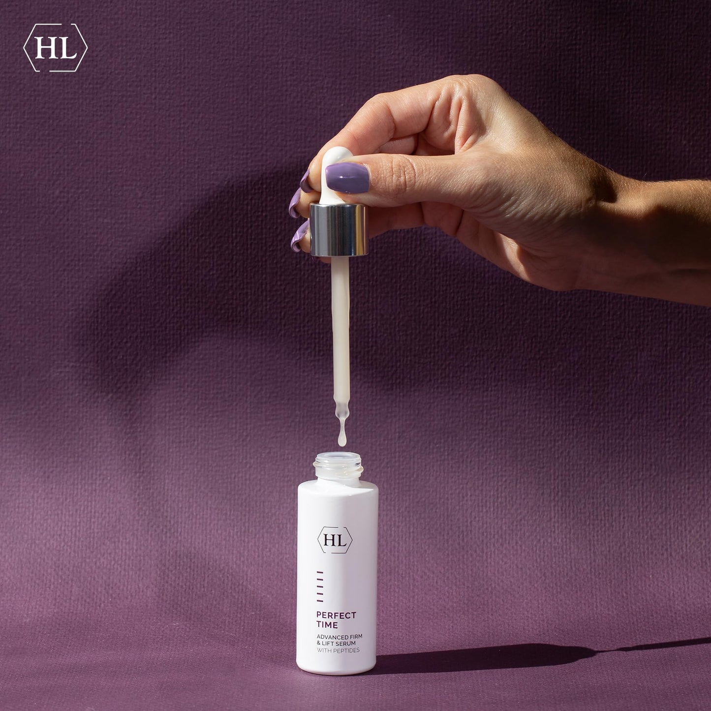 HL Holy Land Cosmetics Perfect Time Advanced Firm & Lift Serum to Reduce Fine Lines and Wrinkles, 1 fl.oz