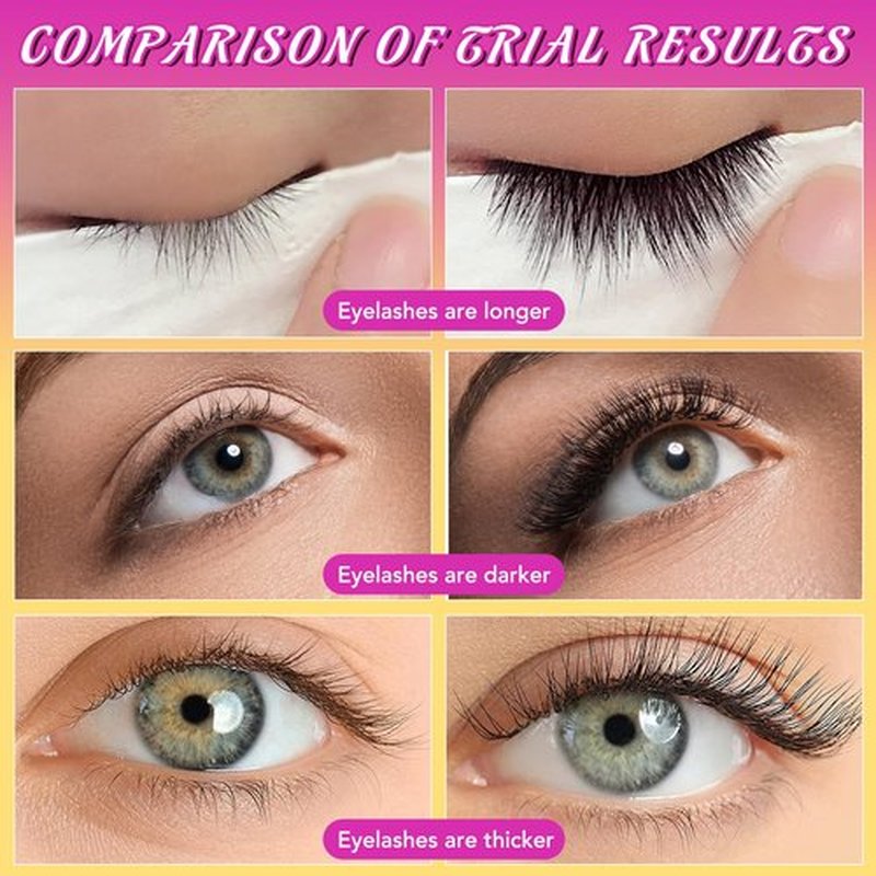 Lash Serum - 5ml Rapid Eyelash Growth Serum,eyelash serum,Lash Serum for Eyelash Growth Thickness, Stronger, Healthier Lashes & Brows, Vegan & Cruelty-Free