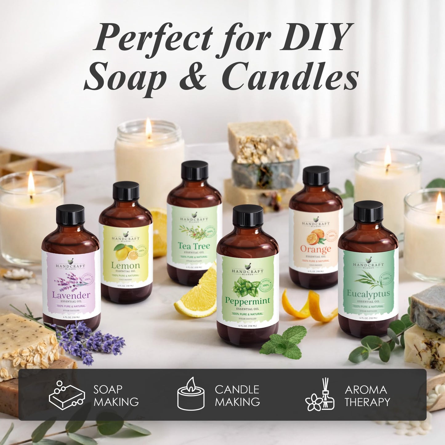 Handcraft Blends Helichrysum Essential Oil – 1 Fl Oz – 100% Pure and Natural – Premium Grade Essential Oil for Diffuser and Aromatherapy, Skin, Massage, Candle and Soap Making Fragrance