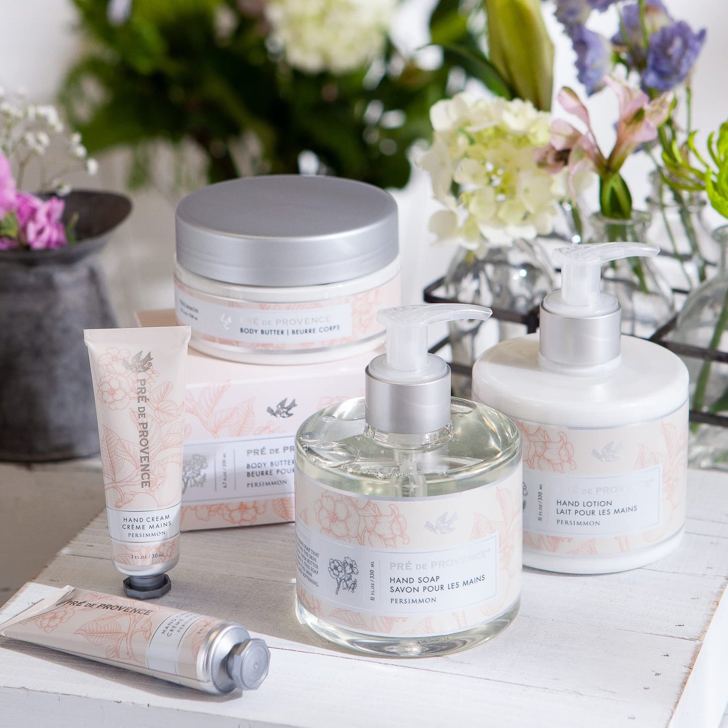 Pre de Provence Collection Shea Butter Enriched Rich & Nourishing Hand Cream, 30 ML, Persimmon