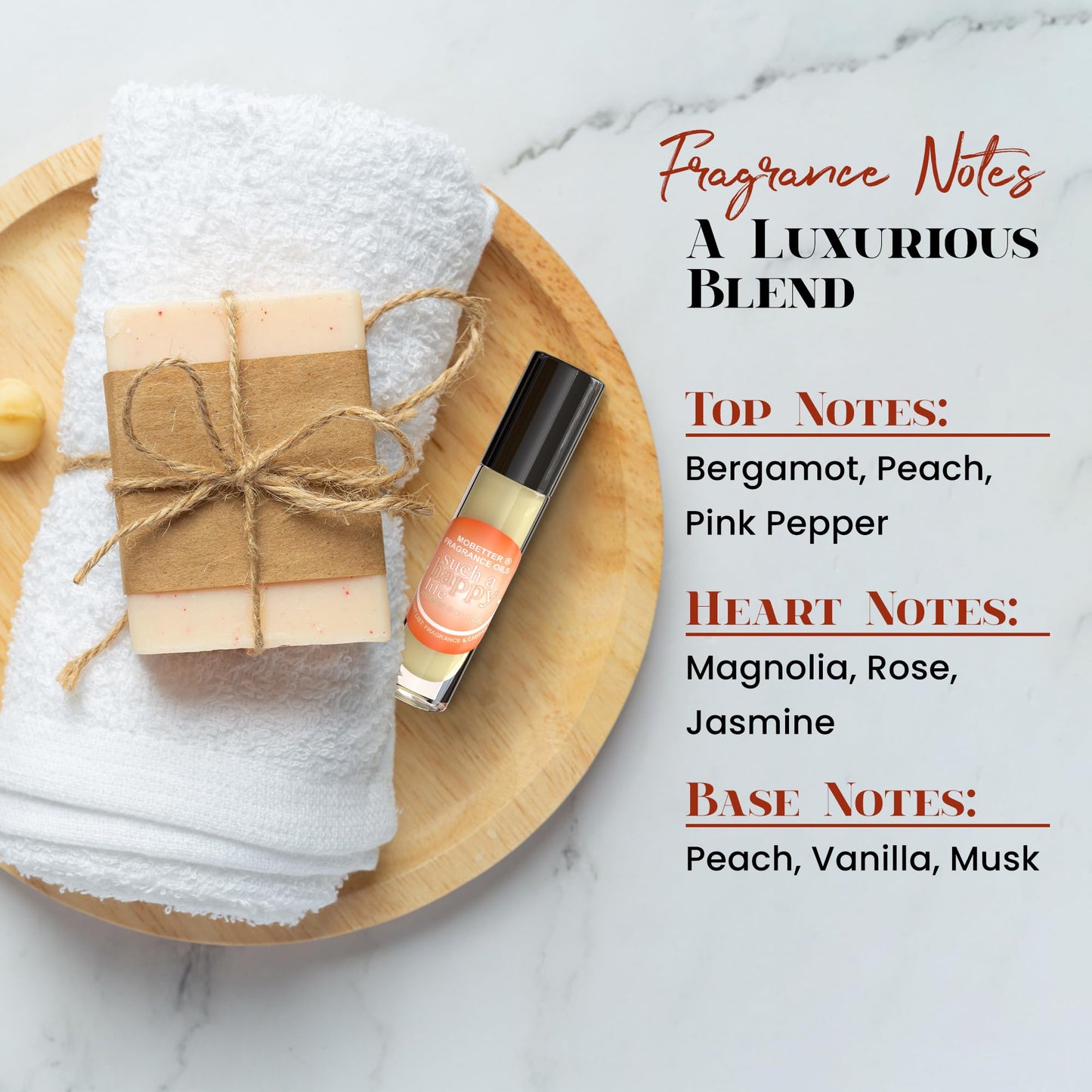 MOBETTER FRAGRANCE OILS Such a Happy Life Women Perfume Body Oil