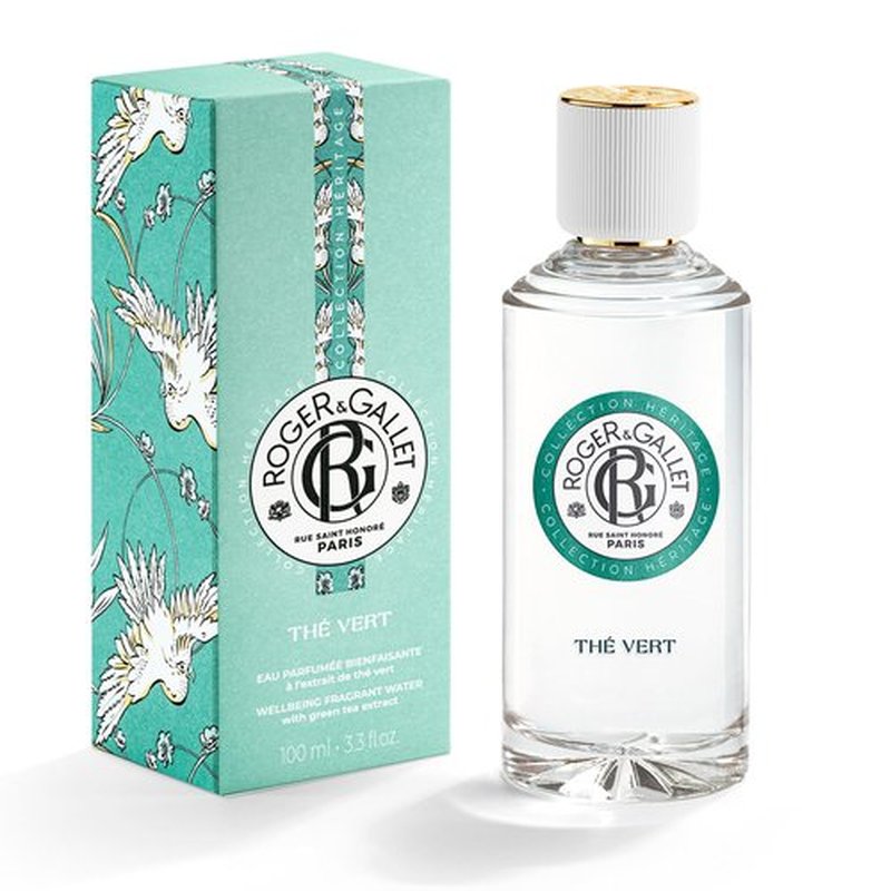 ROGER & GALLET | Fragrant Water Body Spray for Women | THÉ VERT - Green Tea 3.3 oz