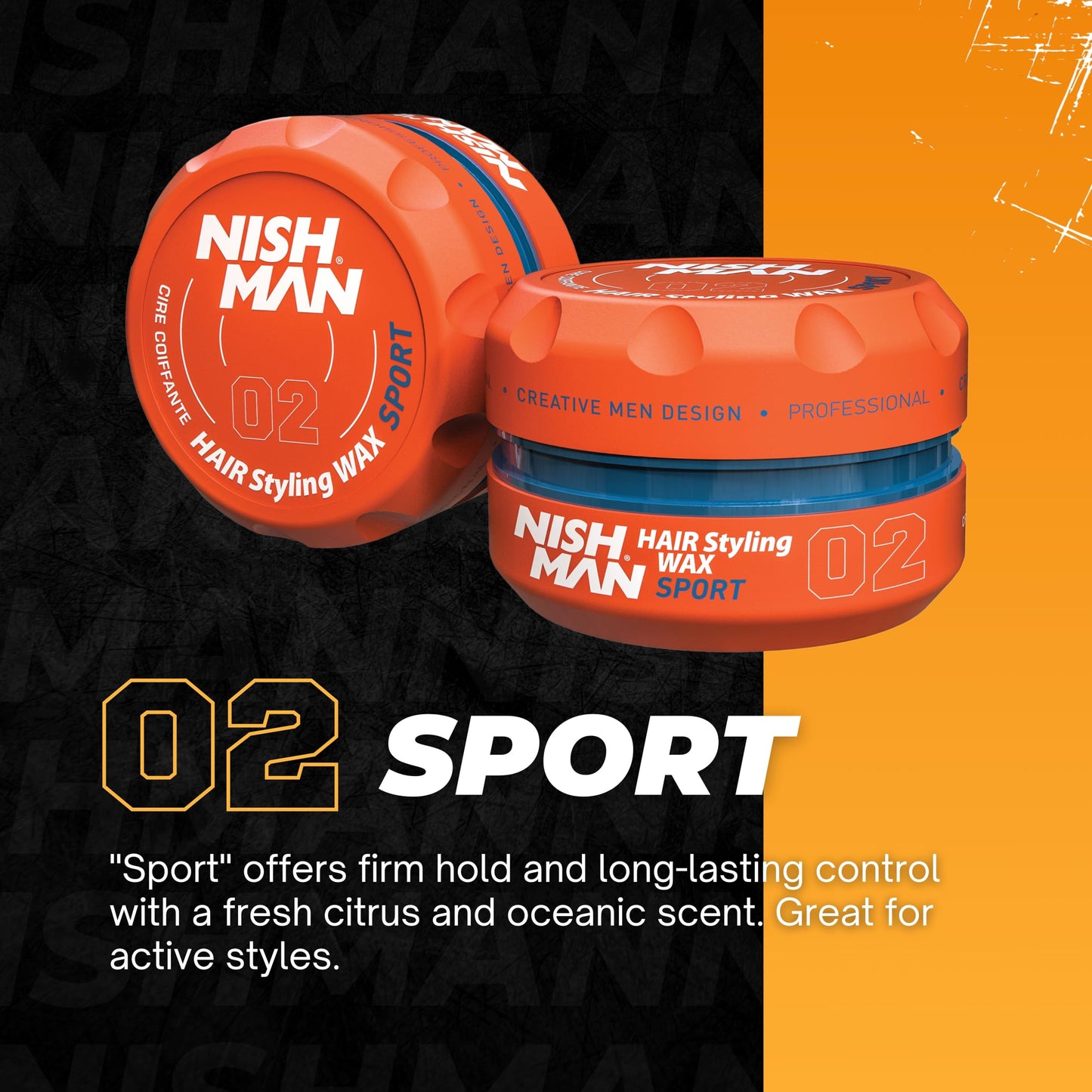 Nishman Hair Styling Wax Sport 02 150 ml