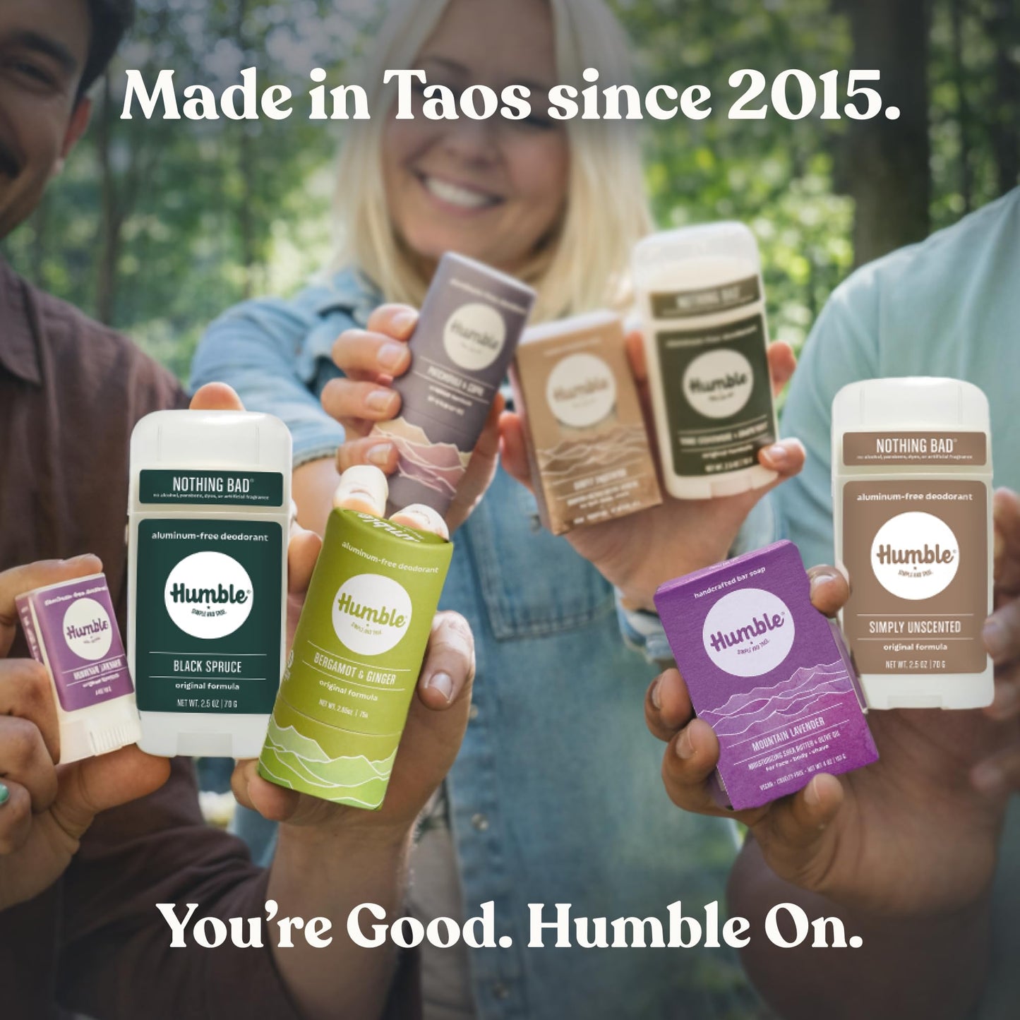 Humble Aluminum-Free Deodorant, Mountain Lavender - 1 Pack