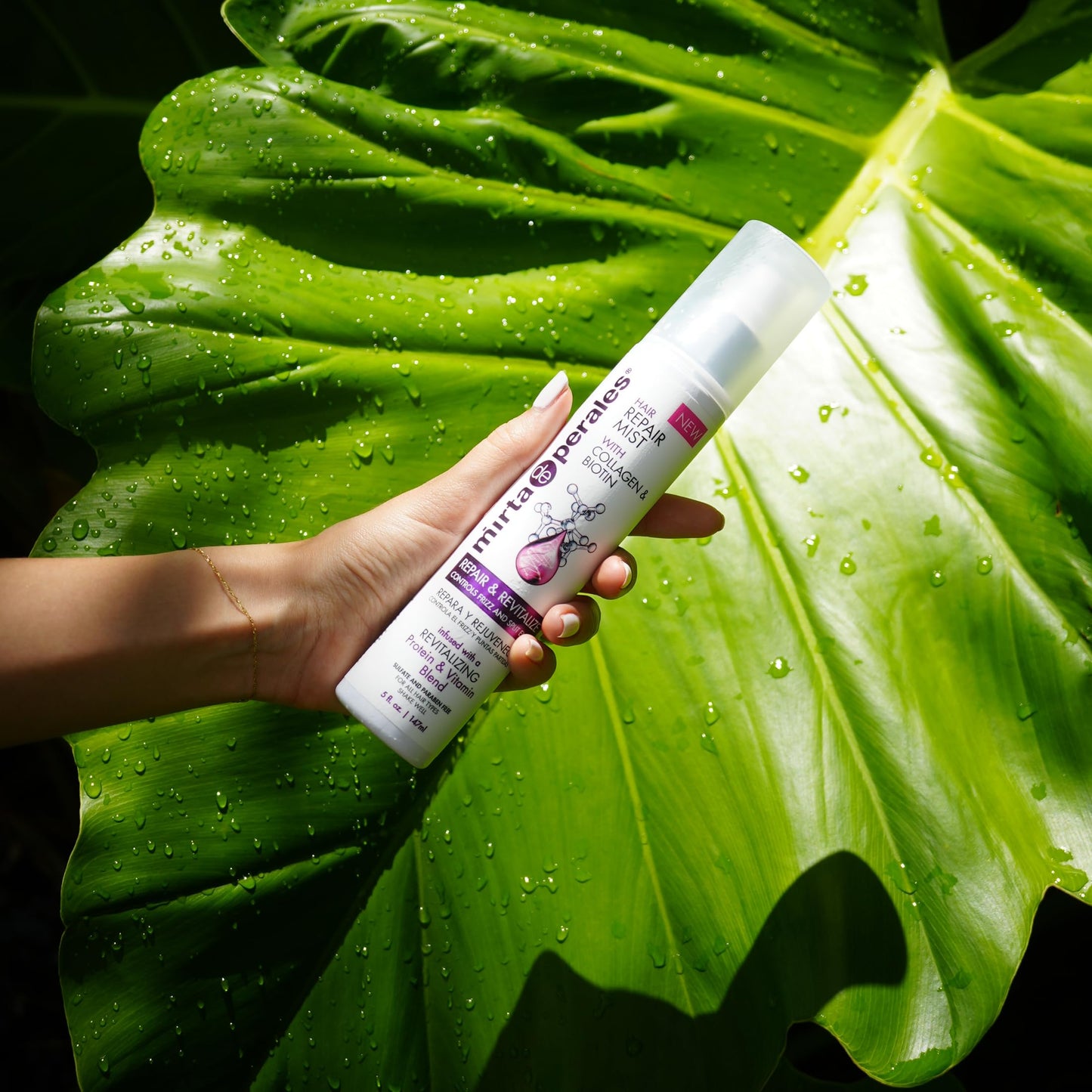 Mirta de Perales Hair Repair Mist for Damaged or Frizzy Hair