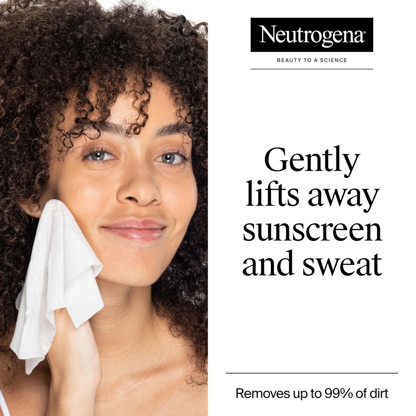 Neutrogena Gentle Facial Cleansing-Wipes, Ultra-Soft Micellar Wipes for Effortless Cleansing Made Gentle, Fragrance Free Face-Wipe for Sensitive Skin, Hypoallergenic, 25 ct (Pack of 6)