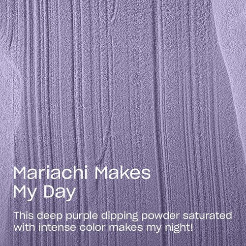 OPI Powder Perfection Mariachi Makes My Day | Opaque Dark Purple Crème Nail Dipping Powder | Mexico City Collection