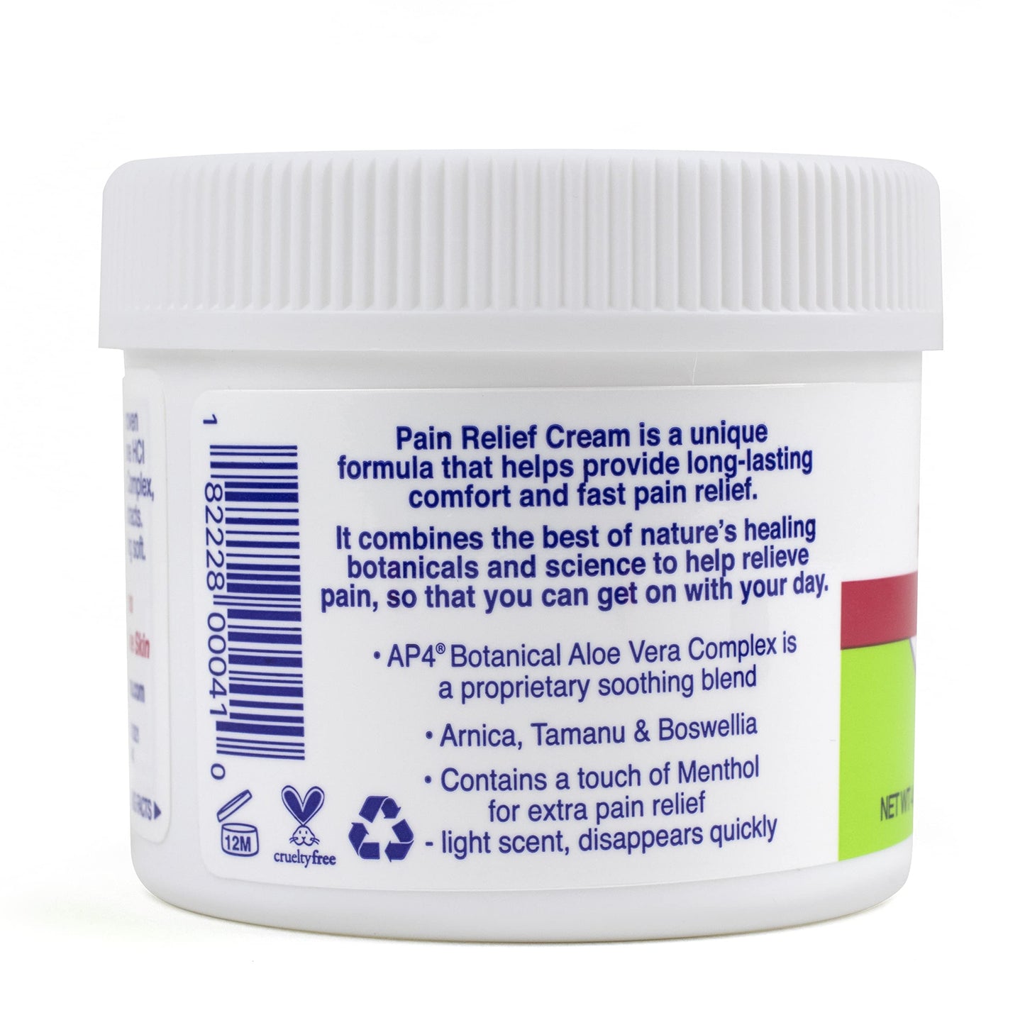 TriDerma Pain Relief Cream (4 Ounces (2 Pack Bundle)