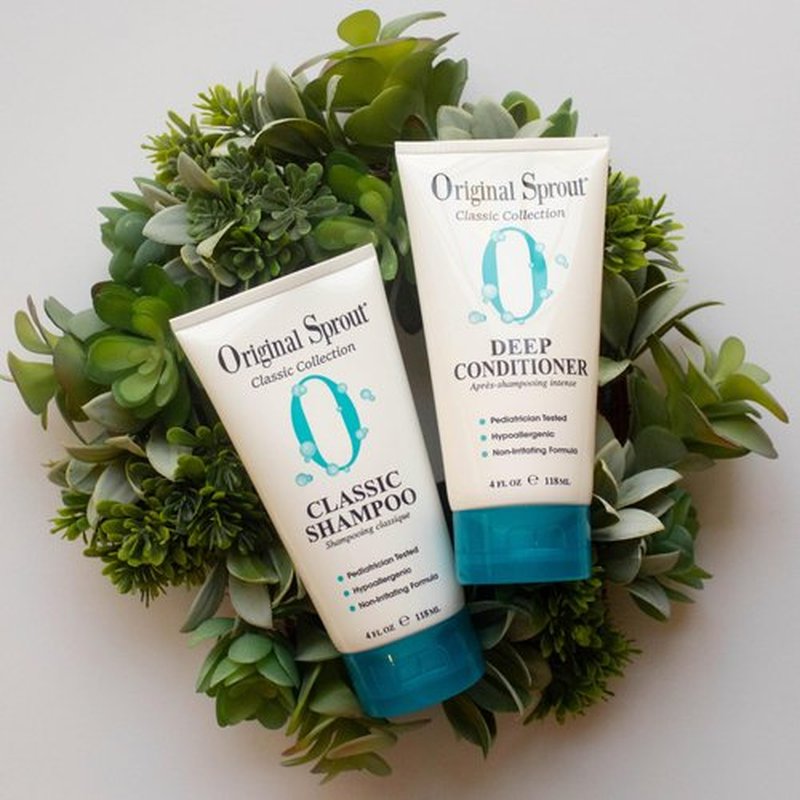 Original Sprout Deep Conditioner for All Hair Types, Vegan Conditioner, 4 oz. Bottle