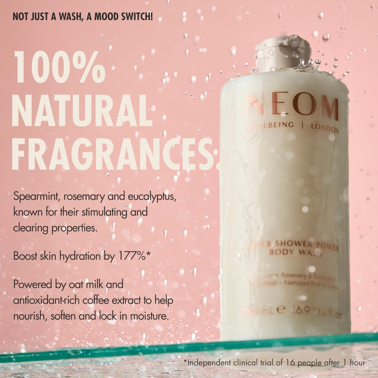 Neom Super Shower Power Body Wash 500ml