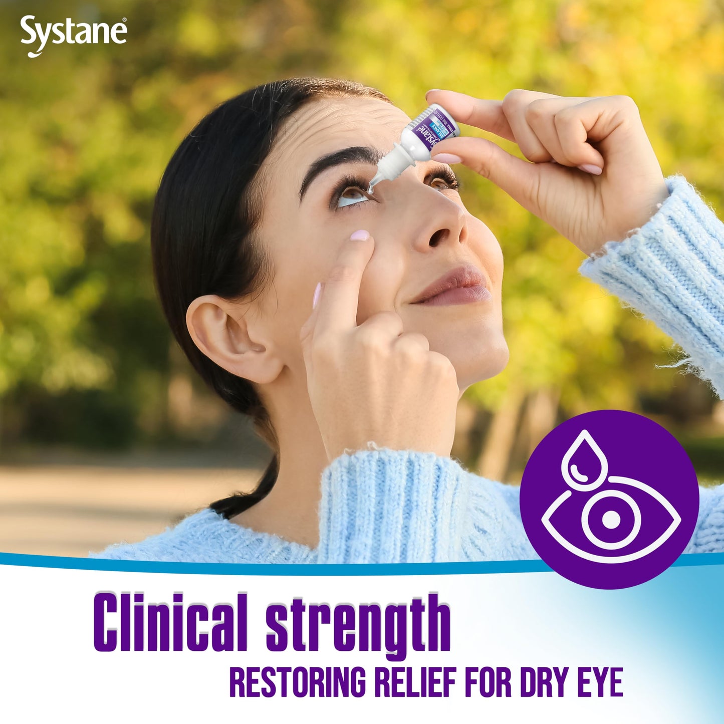 Systane Balance Lubricant Eye Drops, Restorative Formula, Twin pack, 0.33 Fl Oz (Pack of 2)