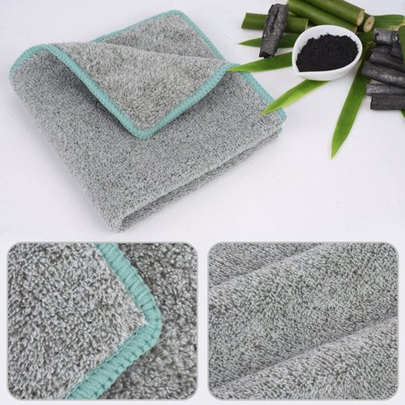 SINLAND Microfiber Face Towels Ultra Soft Facial Washcloths Face Cloth for Bath 12Inch x 12Inch 6 Pack