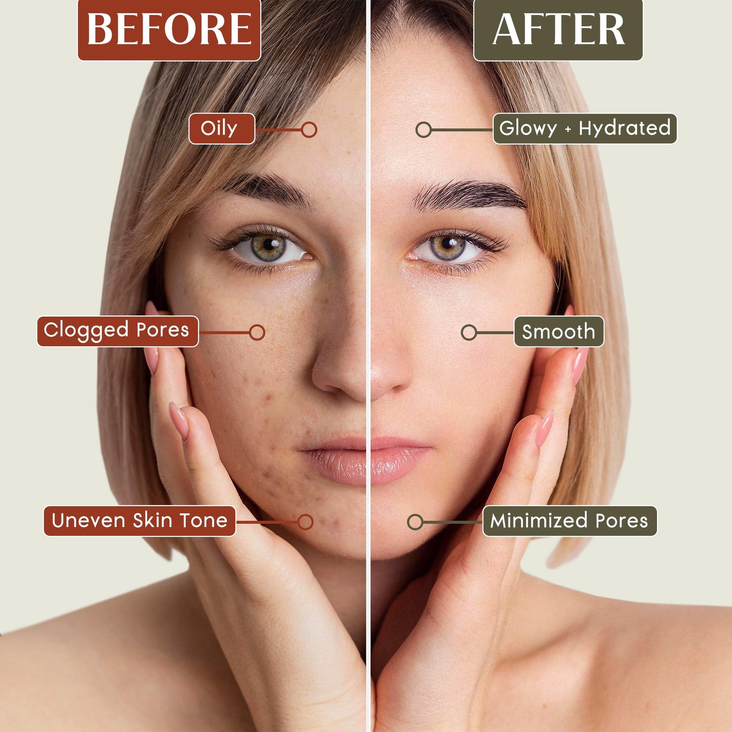 2 Pack Turmeric & Sandalwood Face Mask – Ayurvedic Brightening Clay Mask with Bentonite & Kaolin – Deep Pore Cleansing, Hydrating & Anti-Aging Facial Mask for Acne, Dark Spots & Even Skin Tone – 100ml