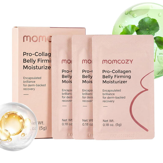 Pro-Collagen Belly Firming Moisturizer | Stretch Mark Cream for Pregnancy & Sensitive Skin - 0.54 oz (3 x 5g Sachets)