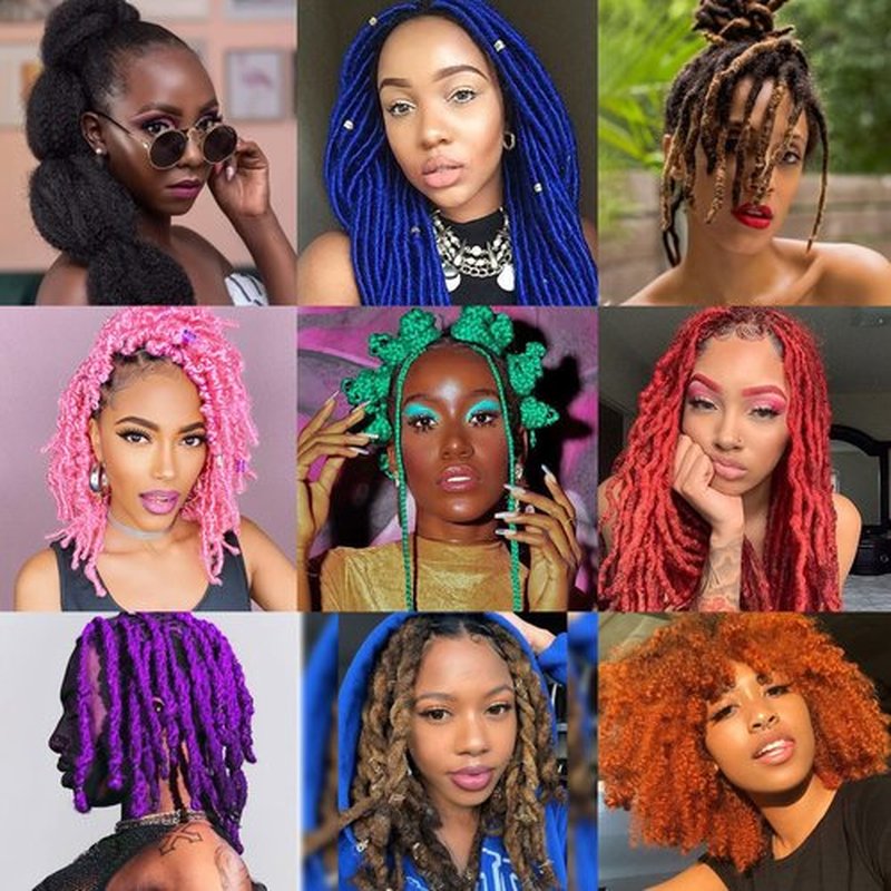 Marley Hair 10 Inch 7 Packs Purple Marley Twist Braiding Hair for Soft Locs Crochet Hair Pre Separated Springy Afro Twist Hair Cuban Twist Hair Pre Fluffed Spring Twist Hair Extensions (10",Purple)