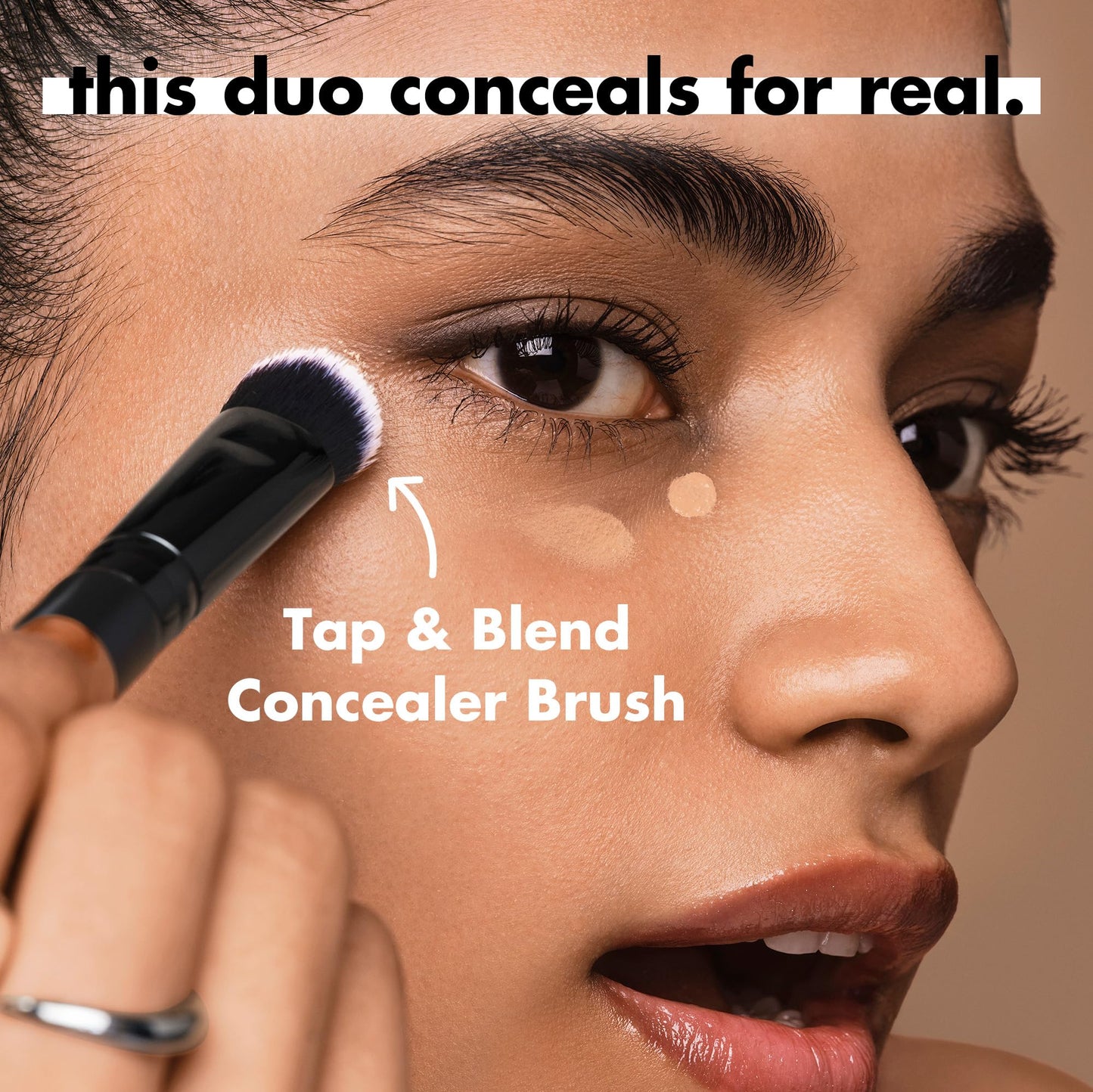 e.l.f. Soft Glam Satin Concealer, Medium Coverage For Blemishes & Under-Eye, Crease-Resistant, Long Lasting, Vegan & Cruelty-Free, 25 Light Neutral