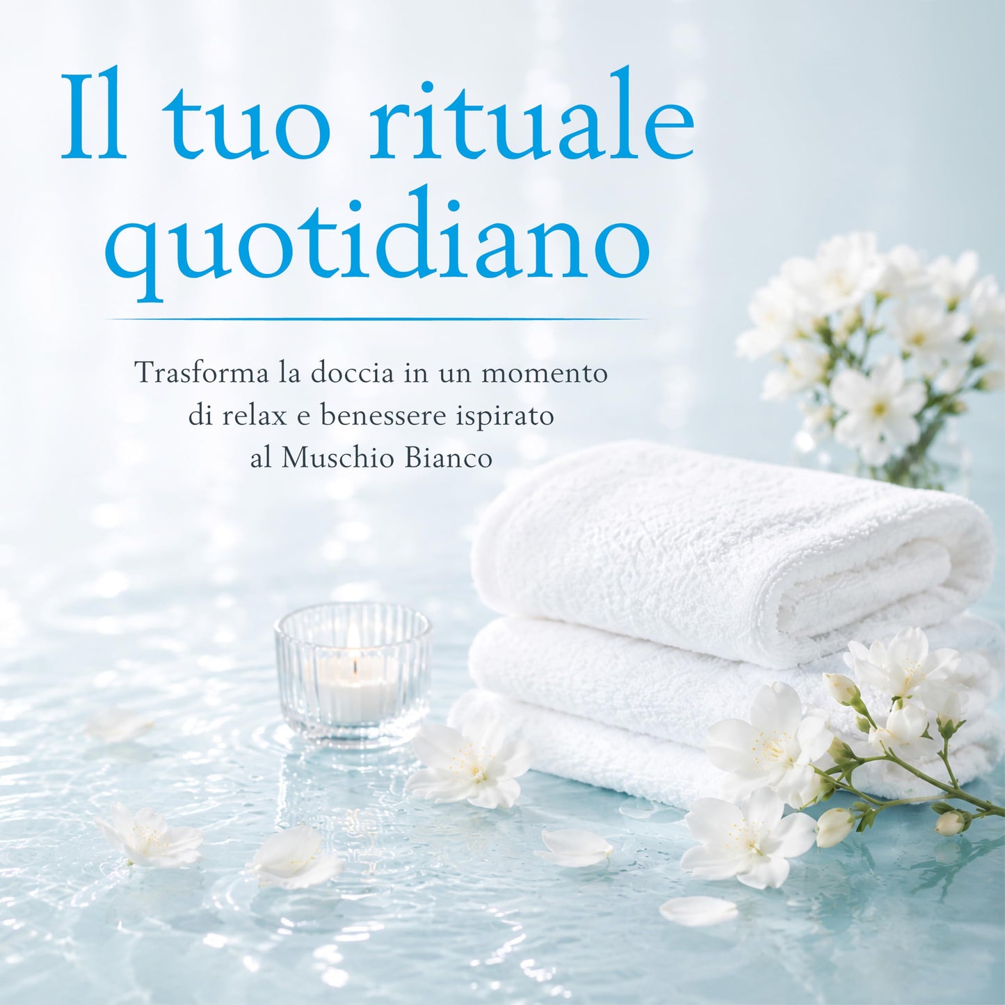 Perlier: "Muschio Bianco d'Oriente" Shower Cream, White Musk Scent 8.4 Fluid Ounces (250mL) Tube [ Italian Import ]