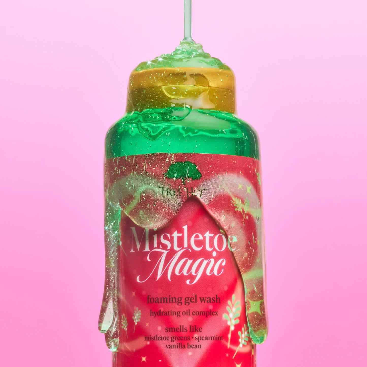 Tree Hut Mistletoe Magic Foaming Body Wash, 18 Fl Oz