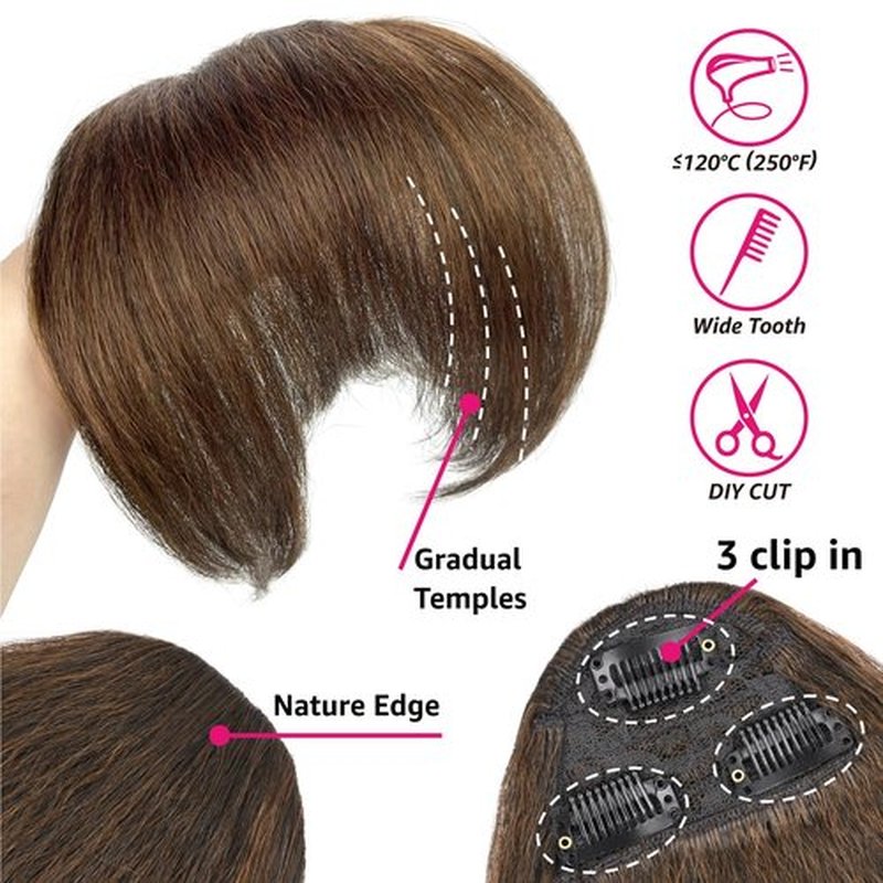 UAmy Hair Curly Ends Long Yaki Striaght Drawstring Ponytail with Bangs for Black Women Synthetic 18inch Loose Curly Ends Kinky Straight Drawstring Ponytail with Bangs For Daily Party Use(T1B/27)