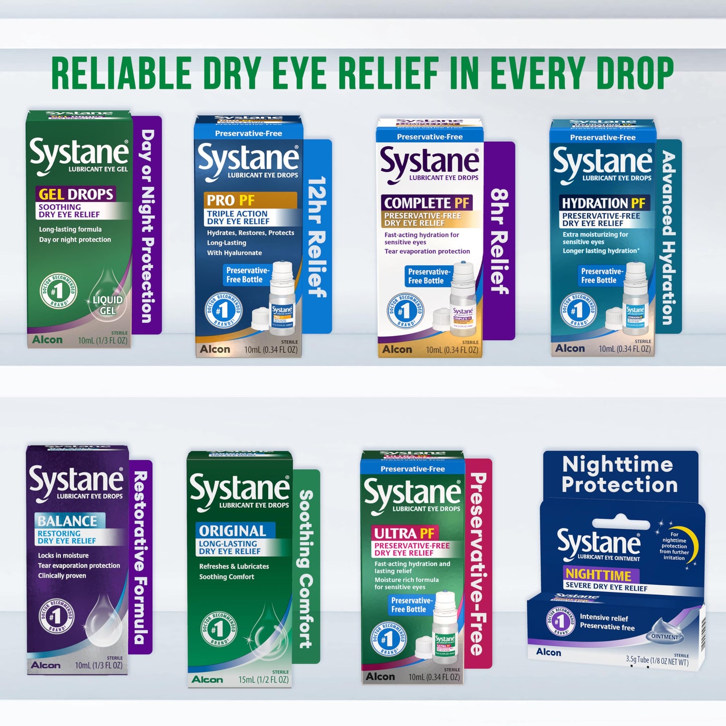 Systane Gel Drops Lubricant Eye Gel, 0.33 Fl Oz