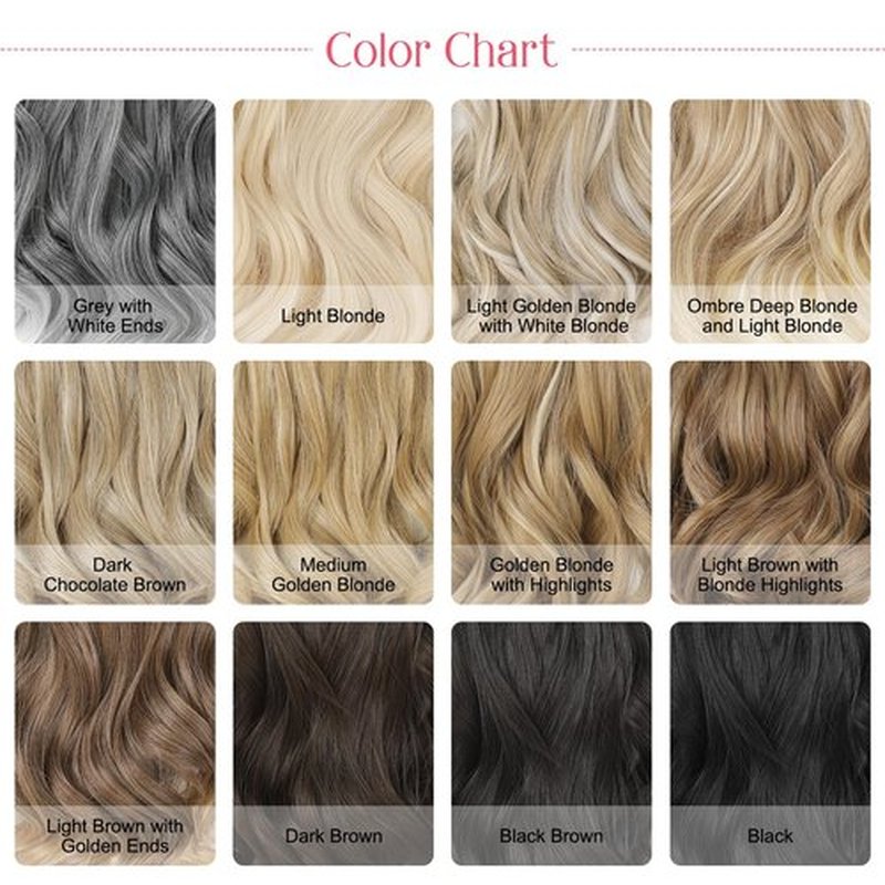 HOOJIH Hair Extensions, Clip in Hair Extensions 4PCS Hair Extension 14" Short Curly Clip on Hair Extensions Invisible Lace Weft Natural Soft Hairpieces for Women - Golden Blonde with Highlights