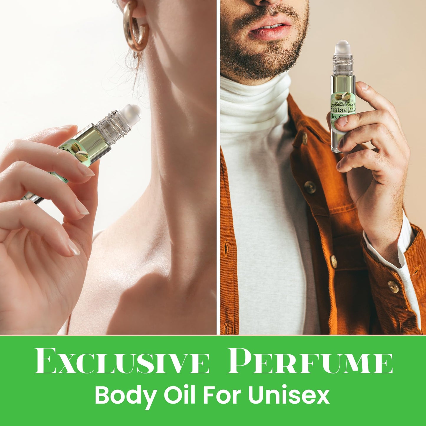 MOBETTER FRAGRANCE OILS Pistachio Ice Cream Body Oil