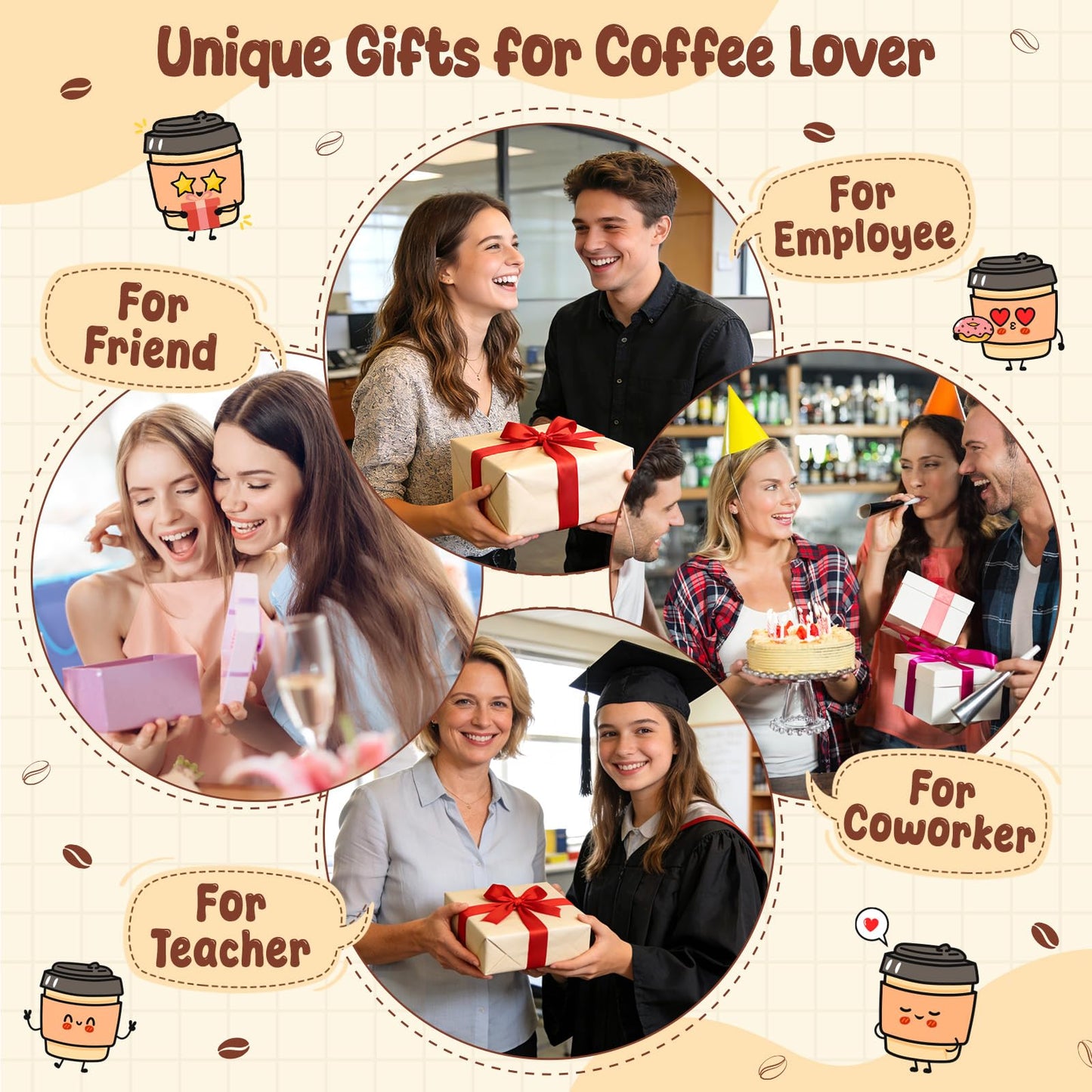 Employee Staff Teacher Principal Volunteer Appreciation Gifts for Coworkers Social Worker Paraprofessional Thank You Gifts for Women Men Dispatcher Nurse Administrative Professional Coffee Mug Decor