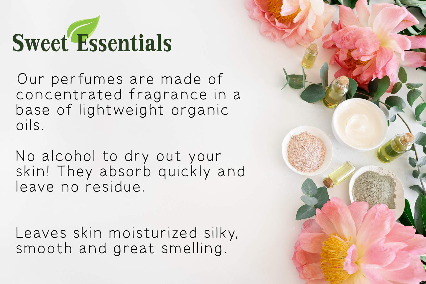 Sweet Essentials EGYPTIAN MUSK Perfume Oil, Made with Organic Oils, 2oz, Spray on Perfume Hair & Body Oil - Alcohol, Silicone & Preservative Free