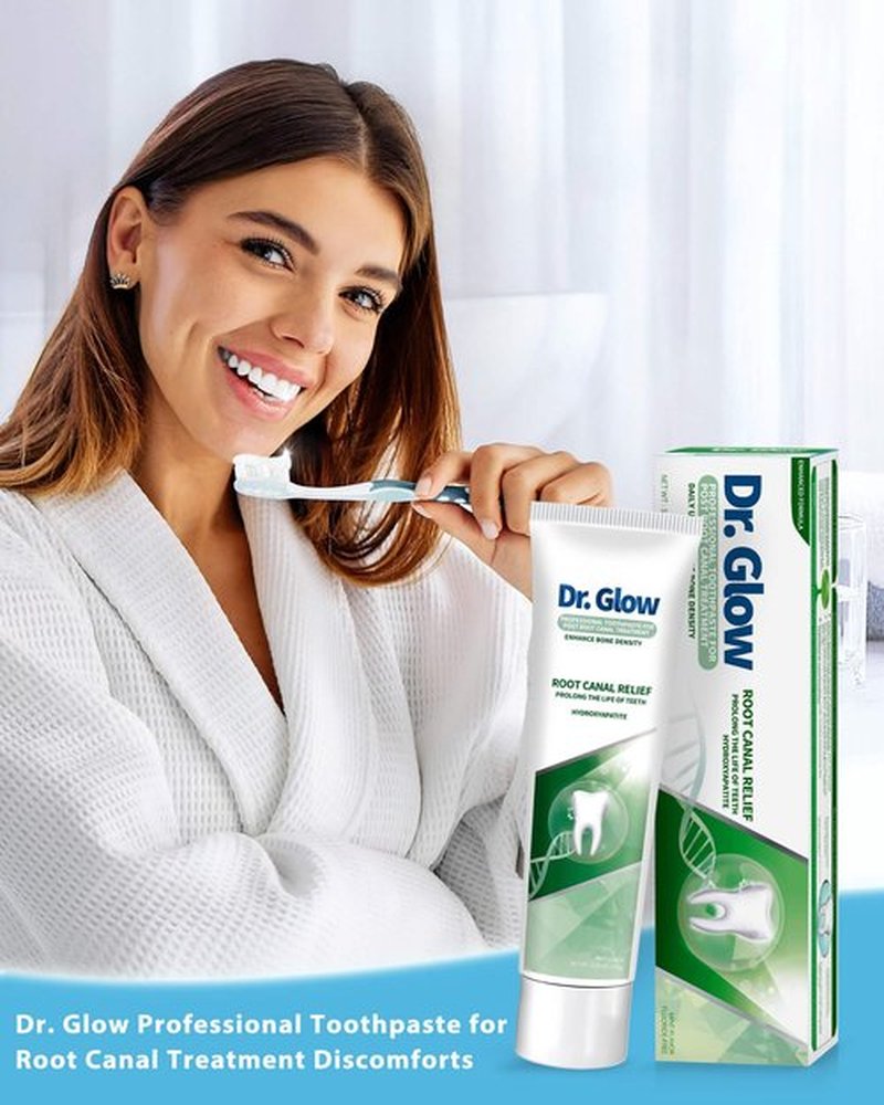 Toothpaste Repair Root Canal Discomforts, Avoid Root Canal Therapy Tooth Repair Hydroxyapatite Toothpaste, Teeth Care Sensitive Toothpaste for Adults Remineralizing Toothpaste Fluoride Free