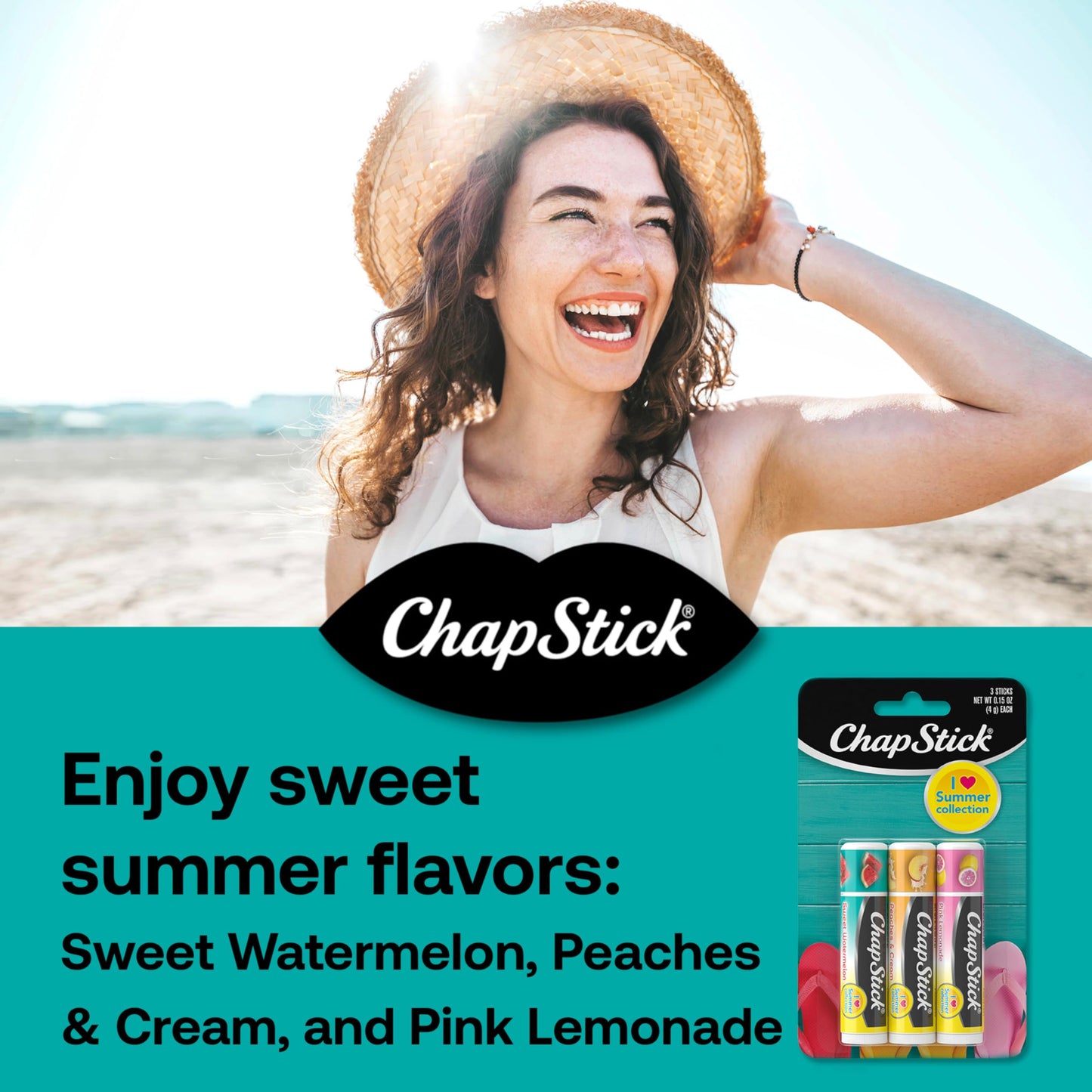 ChapStick Fan Favorites Multi-Pack Flavored Lip Balm Tubes Fan Favs - 0.15 Oz (Box of 6 Packs of 3)
