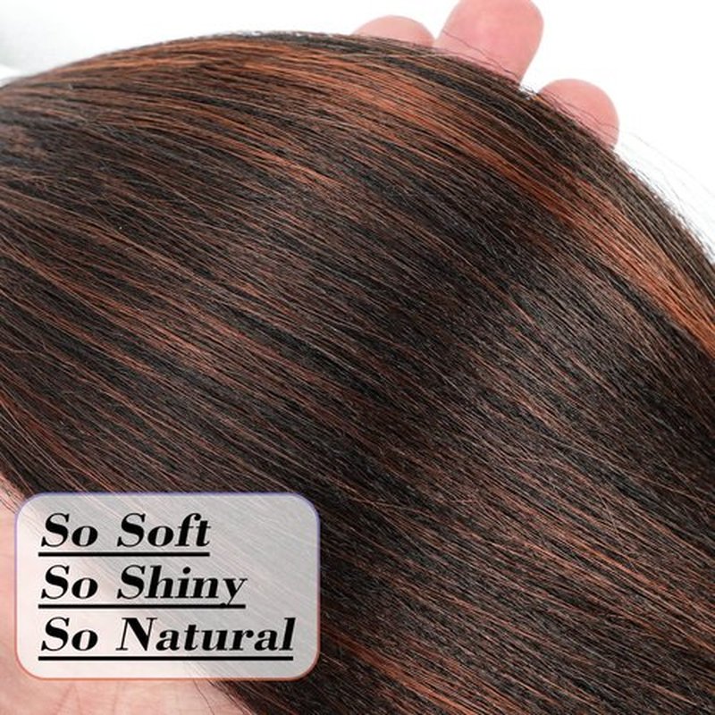 Pre Stretched Braiding Hair Curly Crochet Braids Ginger Easy Braid Crochet Hair Freetress Braiding Hair Pre Stretched Soft Yaki Straight Hair For Braiding (22inch（pack of 6）, T350)
